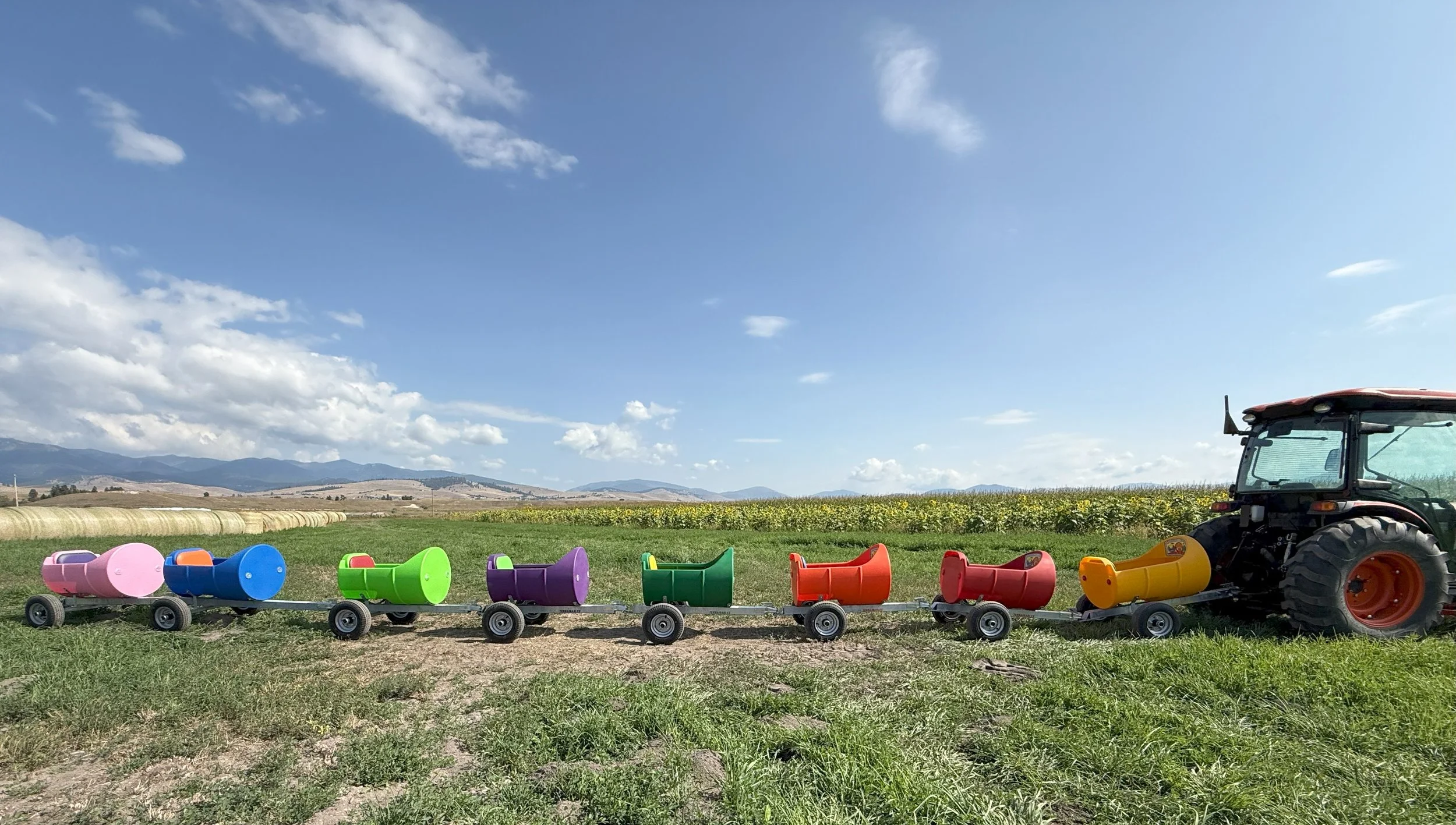 Missoula Fall Fest Barrel Train