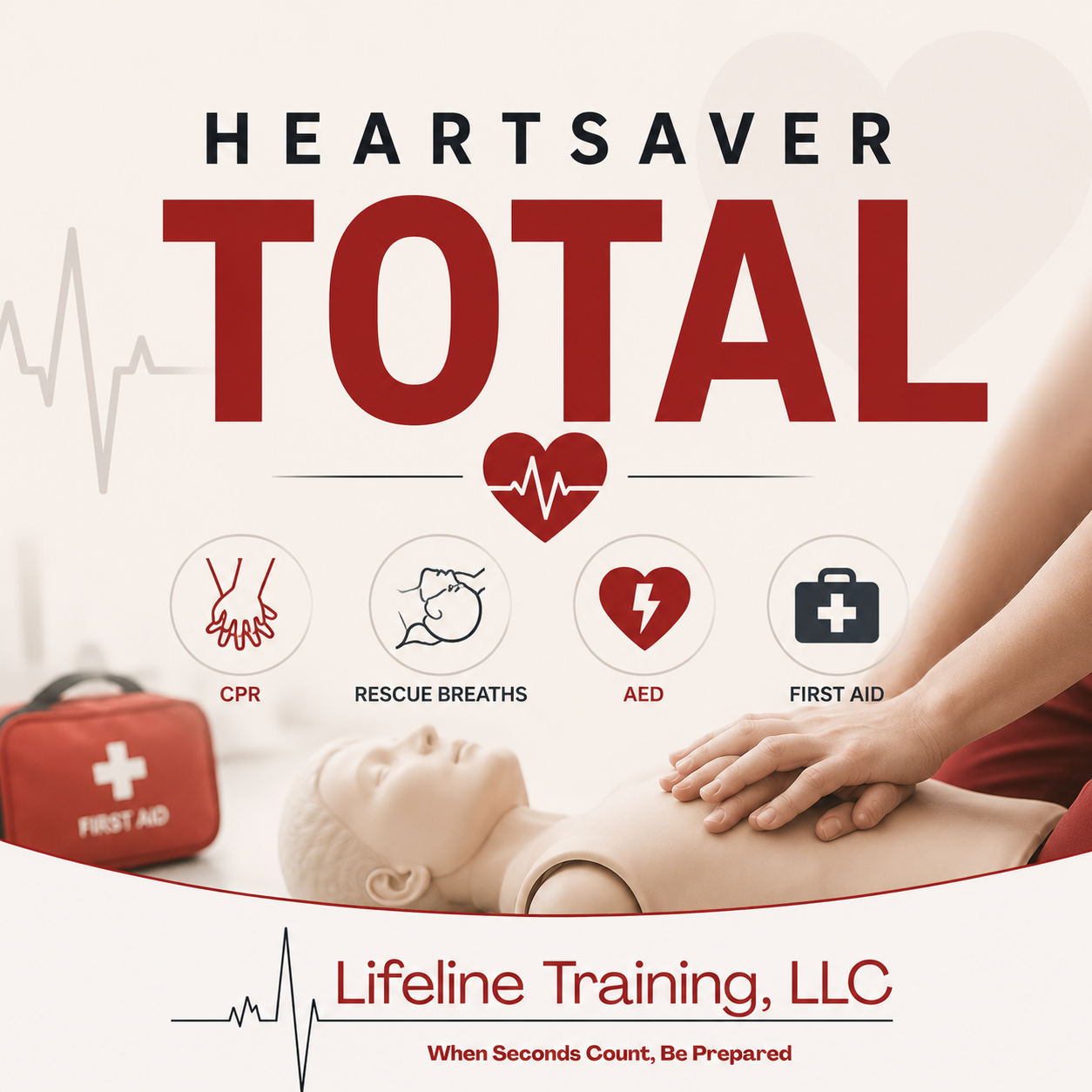 HEARTSAVER Total FA/CPR/AED Course