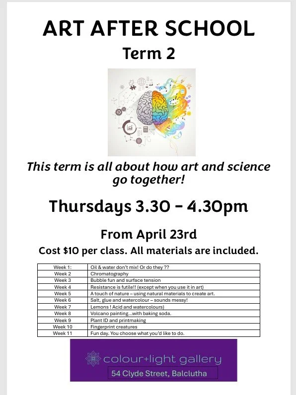 Art After School Term 2 2026
