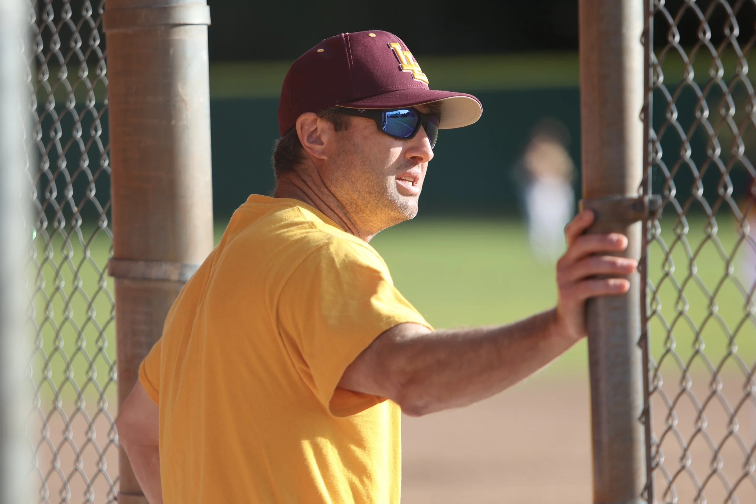 LL Baseball Coach Sean Tracey