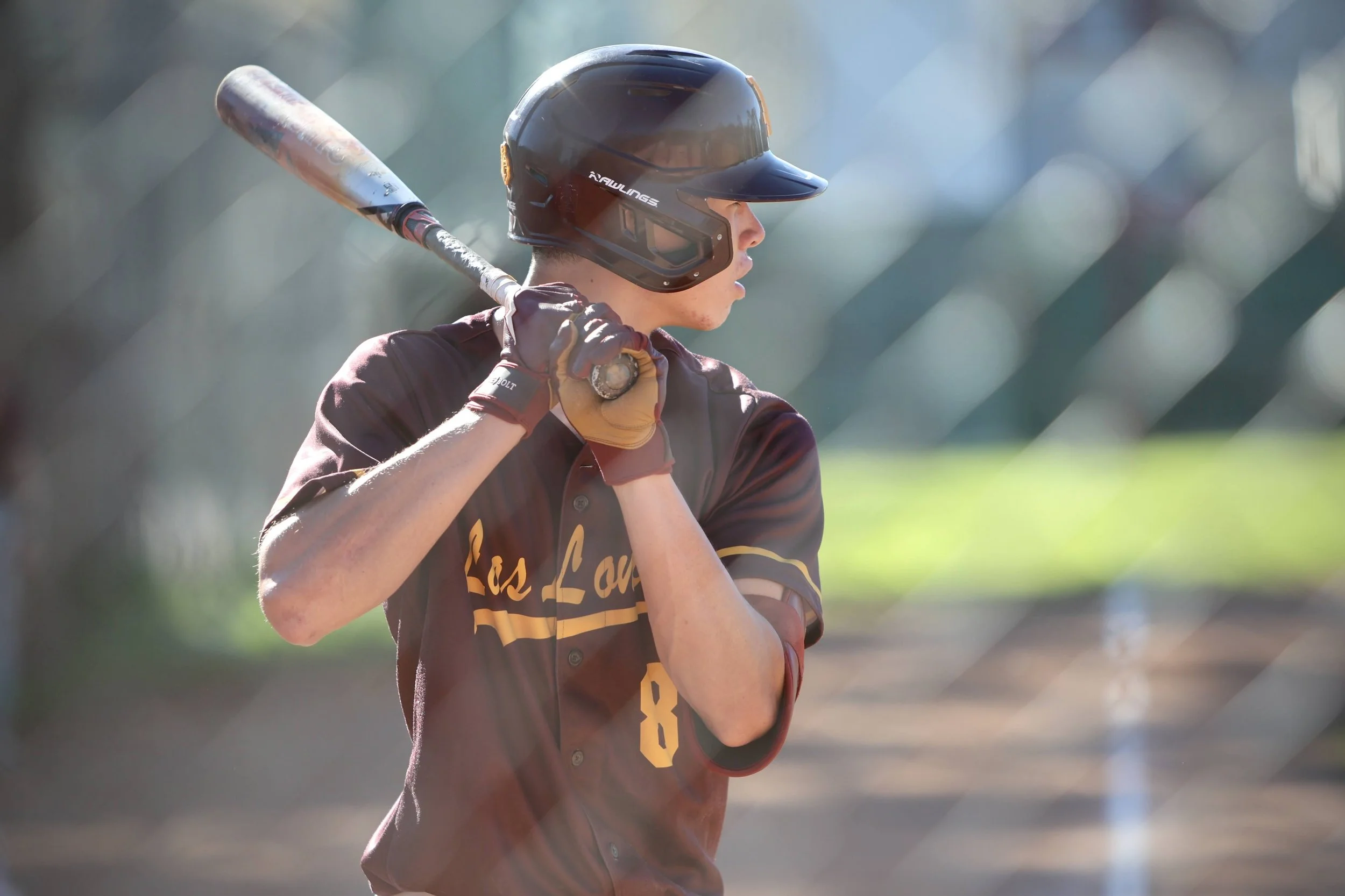 Las Lomas Baseball Batter Logan Downes