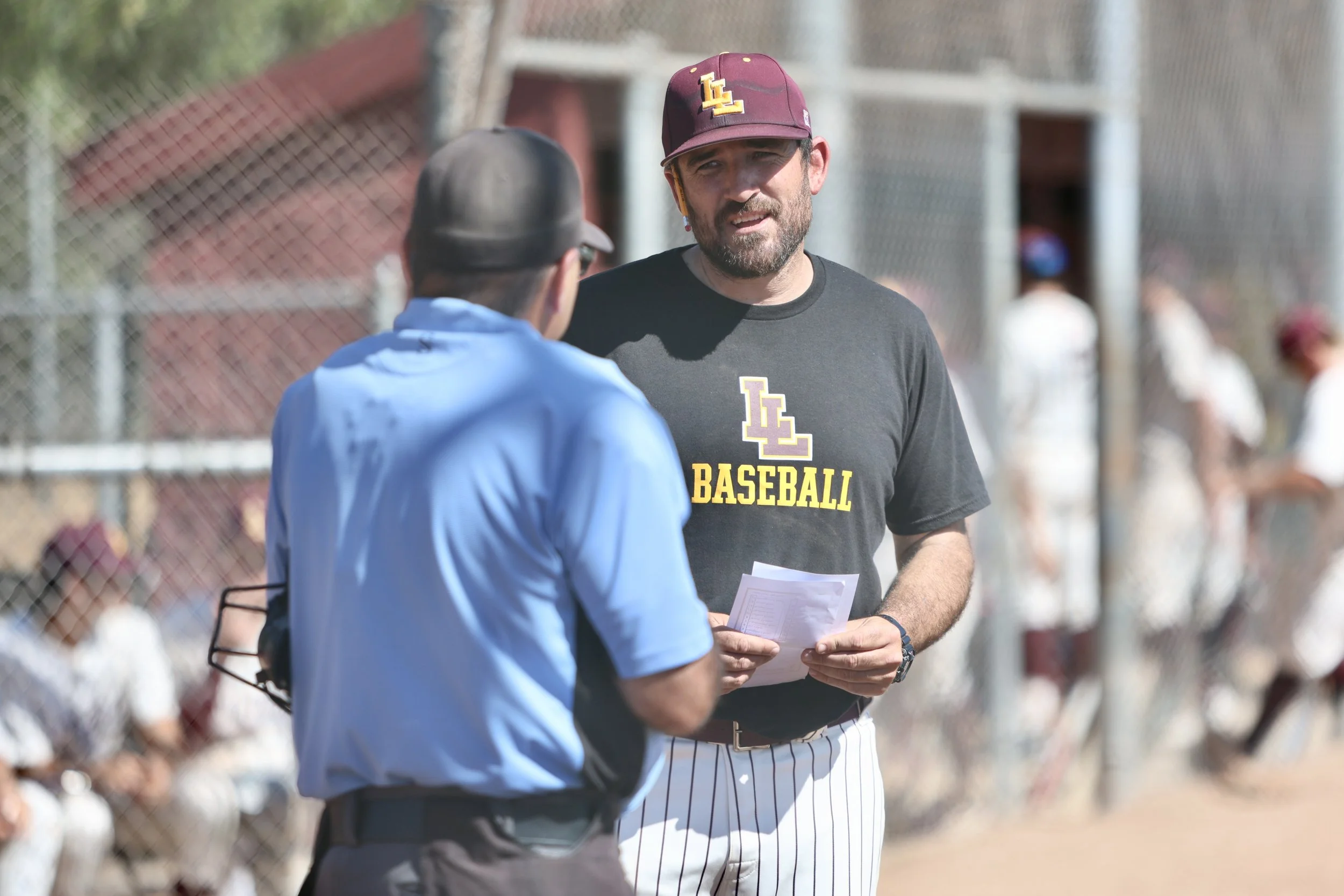 LL Baseball Head Coach Yogi Yeend