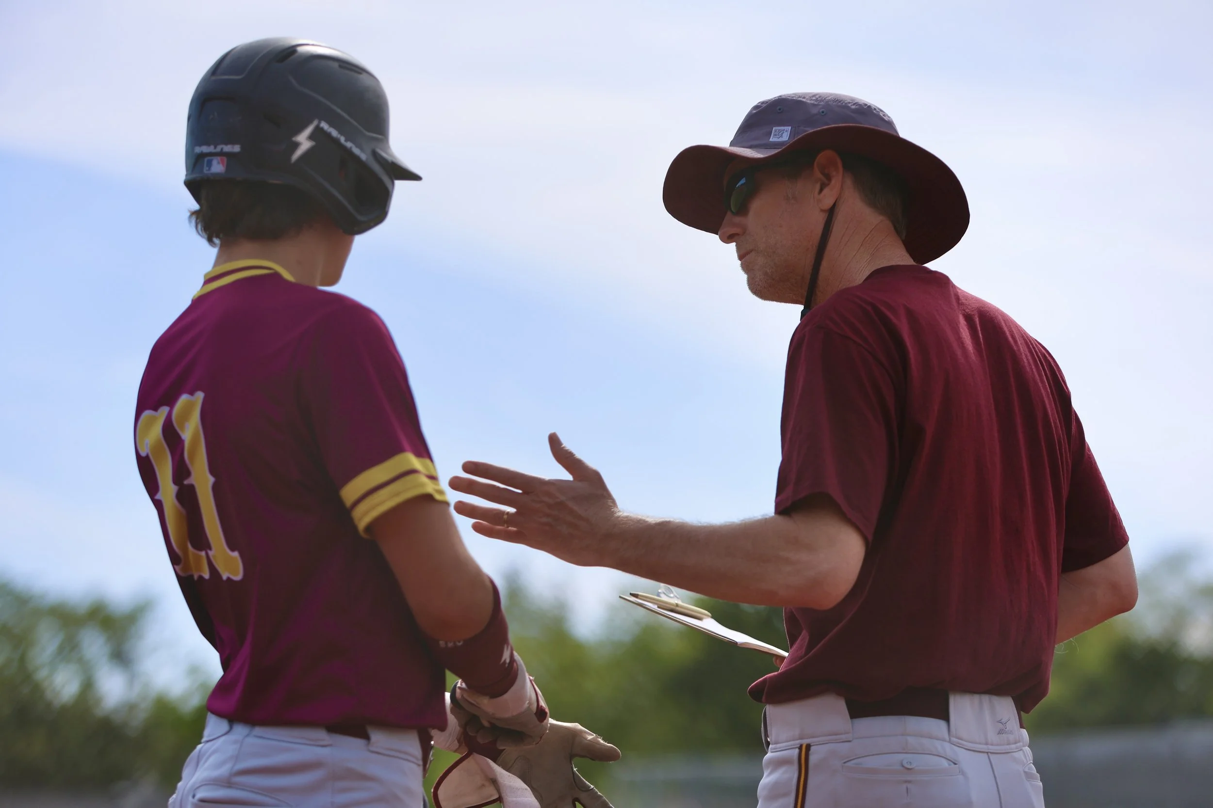 Las Lomas Baseball Coach Greg Orr