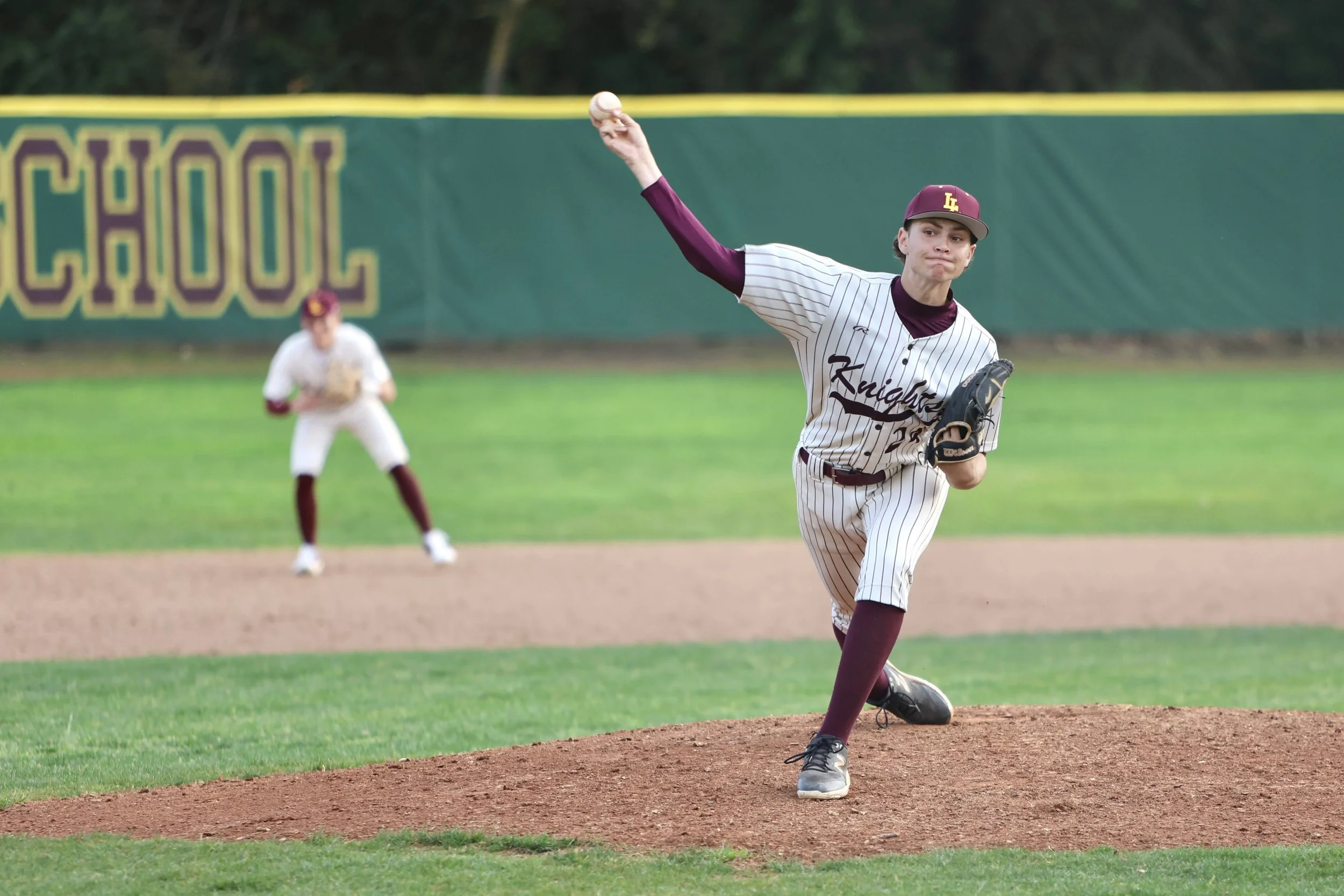 Las Lomas Baseball Pitcher