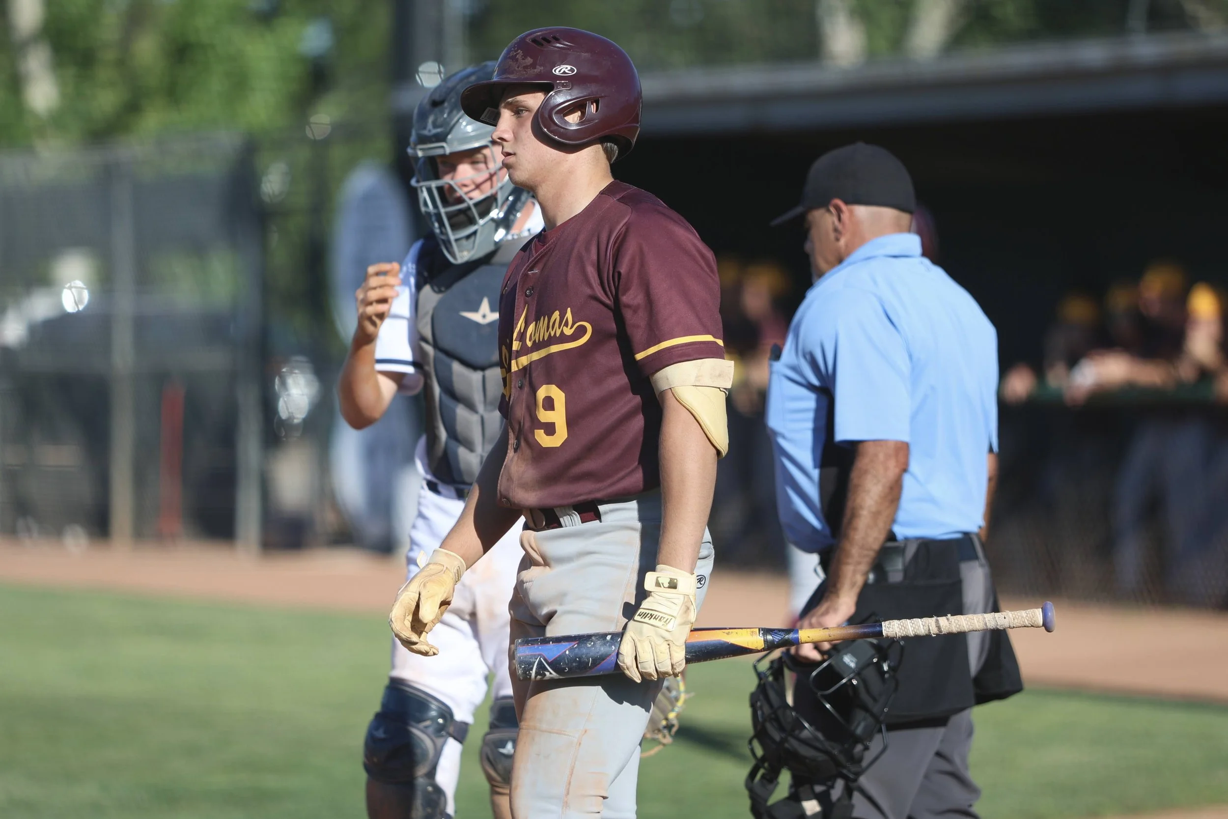 Las Lomas hitter Jimmy Salinas