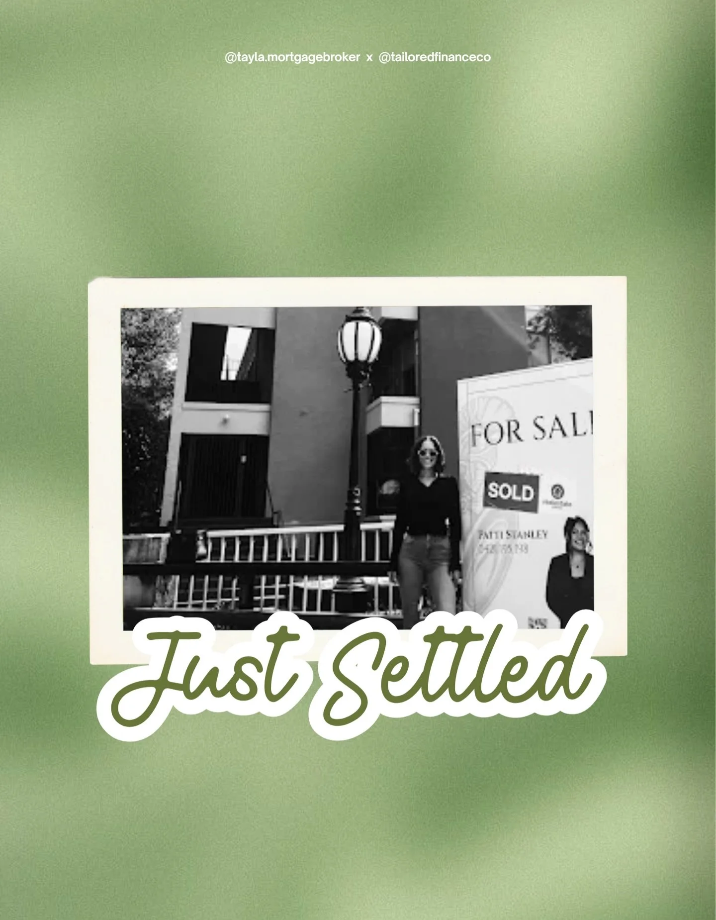 Just Settled! 🤎🪩🔑

This gorgeous lady purchased her very first home all on her own!! A special one to help get across the line, a dream come true for Courts &amp; a journey I was so grateful to have been apart of.