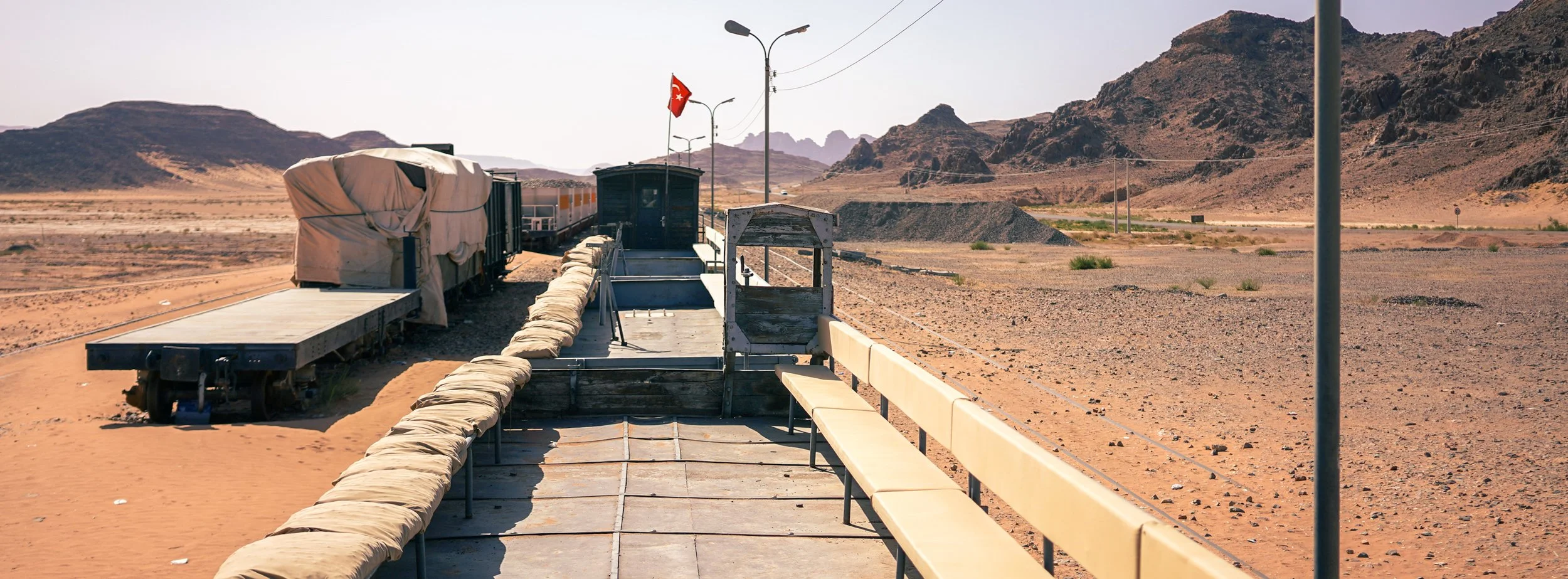 The Ottoman Train Lost in the Desert c 1916 | Wadi Rum, Jordan | June 2023