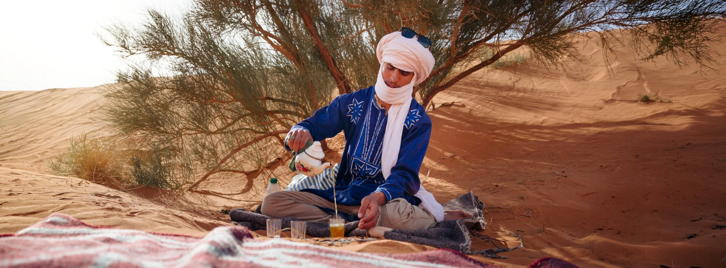 Moroccan Tea in the Desert | Erg Chebbi, Morocco | 2025