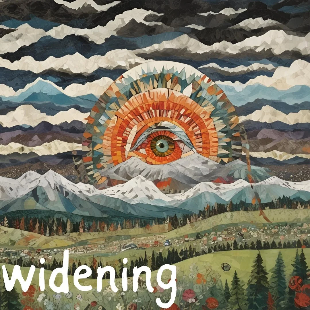 There is a deep time to Slow Story that requires us to widen across our experiences of past, present and becoming. This is a way of holding time-space together without narrowing to exhaustion any specific inquiry. 

When we &lsquo;hold time-space&rsq