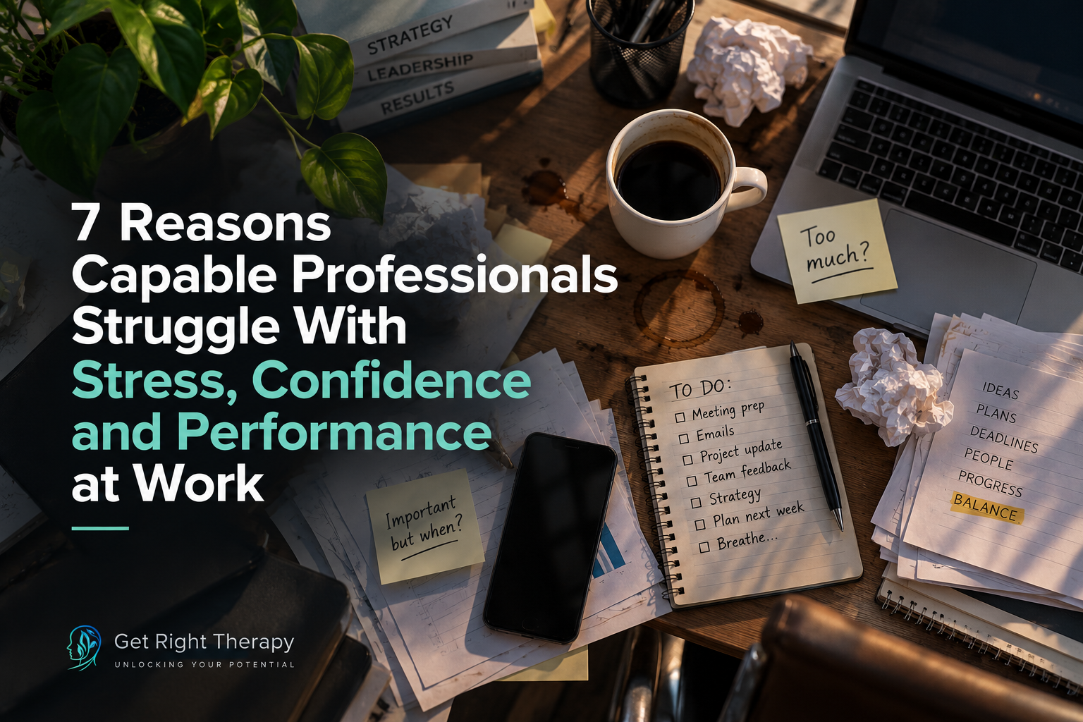 7 Reasons Capable Professionals Struggle With Stress, Confidence and Performance at Work