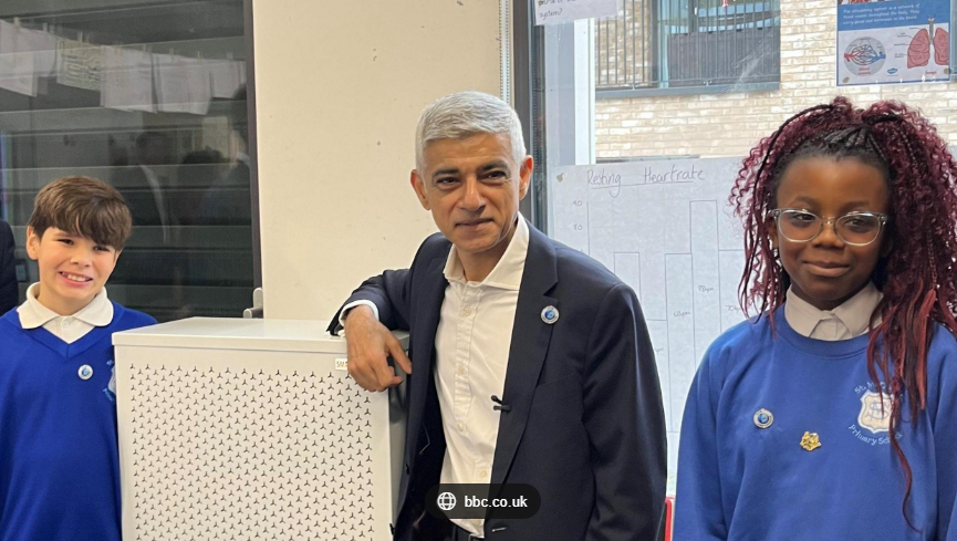 London Mayor Invests £2.7million in Air Filters