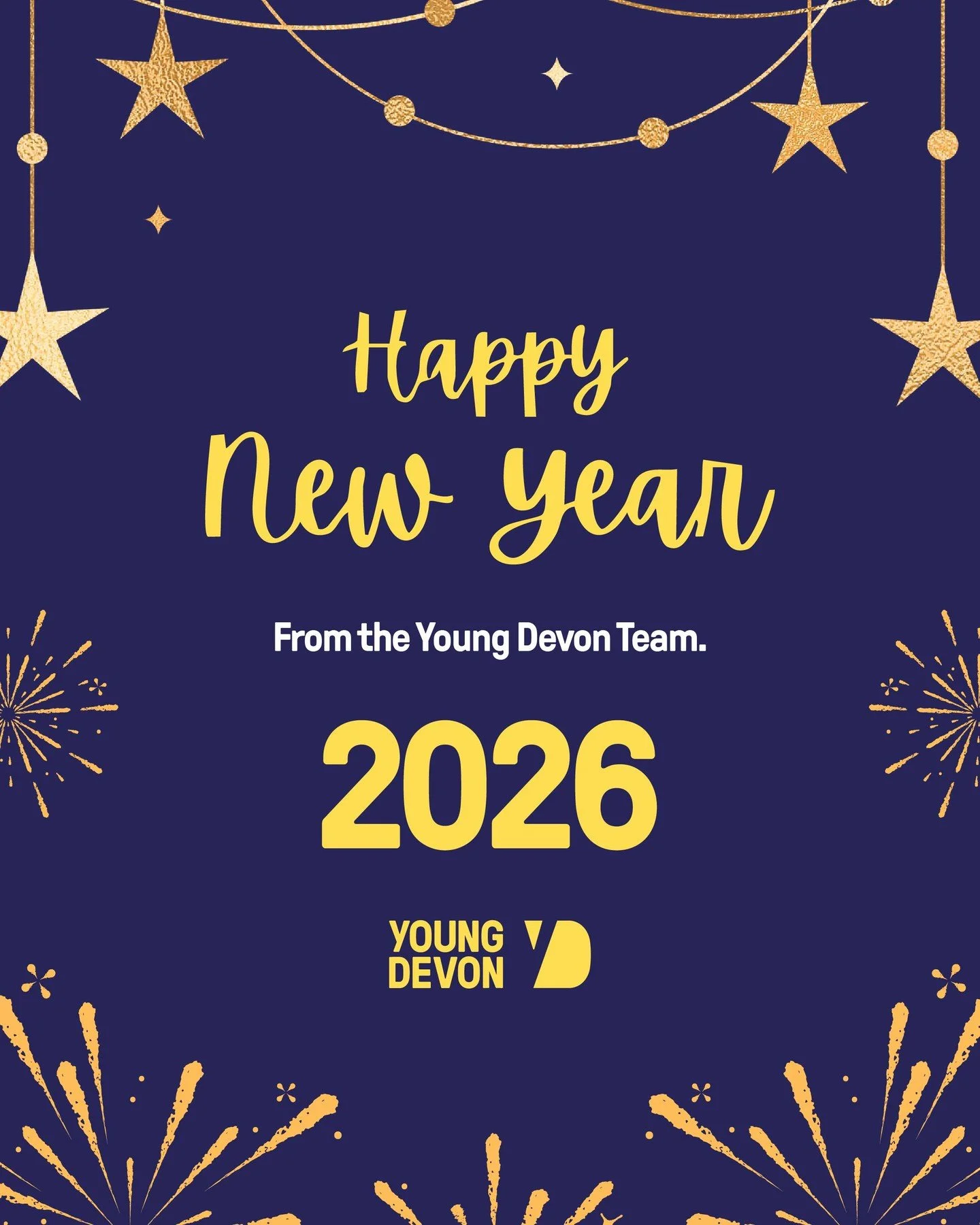 🎉 HAPPY NEW YEAR from Young Devon! 🎉

Here&rsquo;s to new beginnings, exciting opportunities, and chasing your dreams. ✨

May 2026 bring you courage to try new things, strength to overcome challenges, and joy in every step of your journey. 💫

We&r
