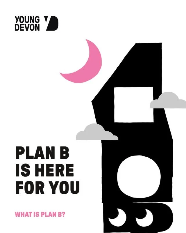 Plan B is here for young people when plan A hasn't worked out. 💭

You don&rsquo;t have to figure everything out alone. Plan B can offer support, guidance, and a safe space to start moving forward at your pace. 

Get in touch today to find out how we