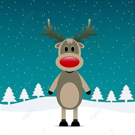 A red nose reindeer.