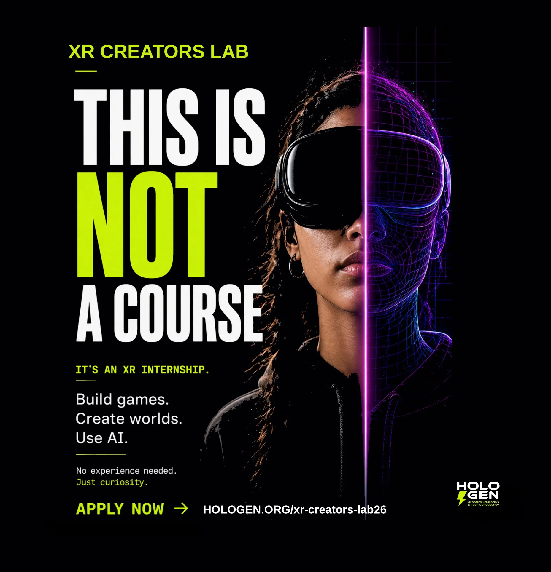 XR Creators Lab 2026 — Pilot Programme Announcement