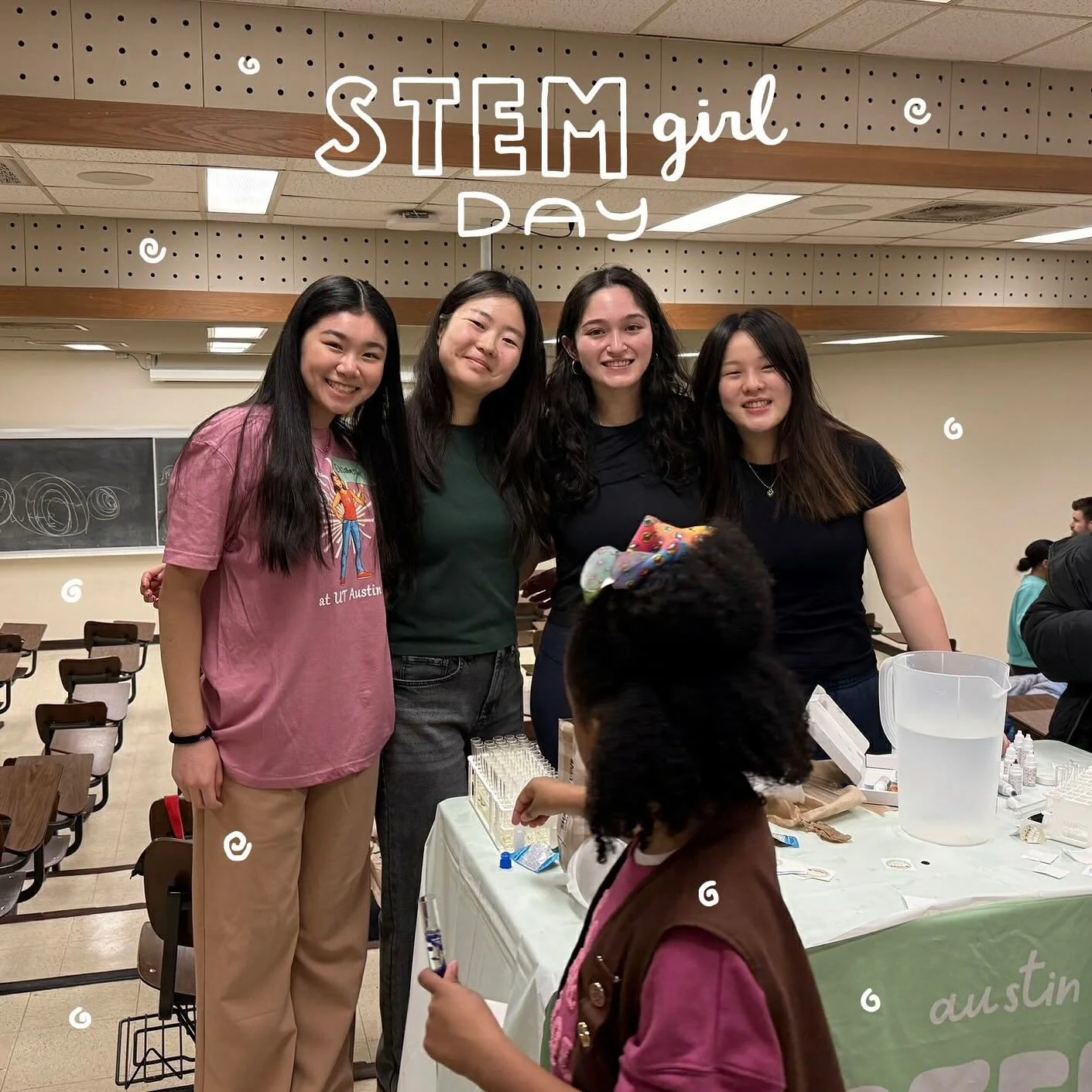 Swipe to see some STEM Girl Day lava lamp action 👀🧪🫧