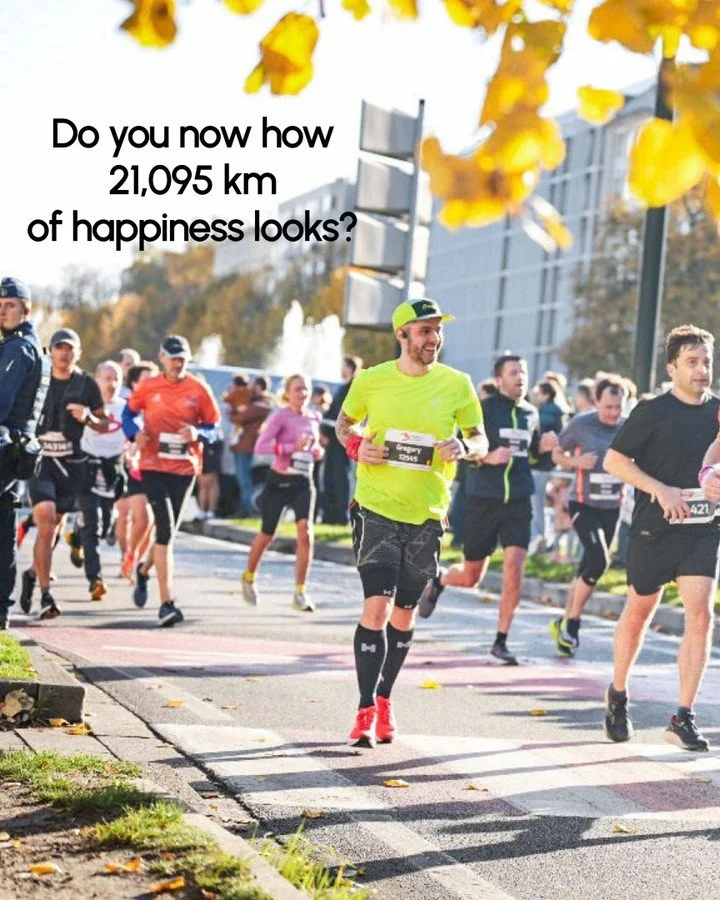 I had 21,095km of fun during the Brussels Half Marathon and this is how it looks!

Next stop: Trail de la Soupe - 34km - 1300 D+