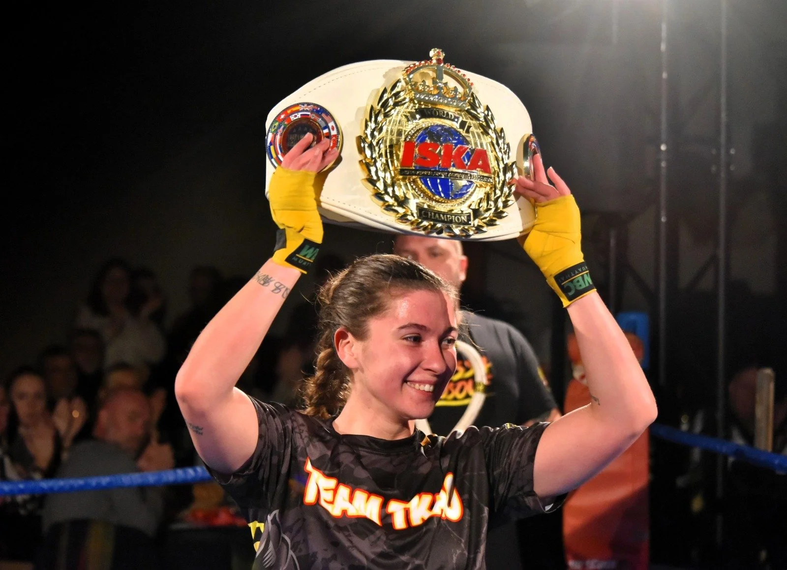 Mélissa Osouf (Team SBFY) championne du monde ISKA World -57kg pro