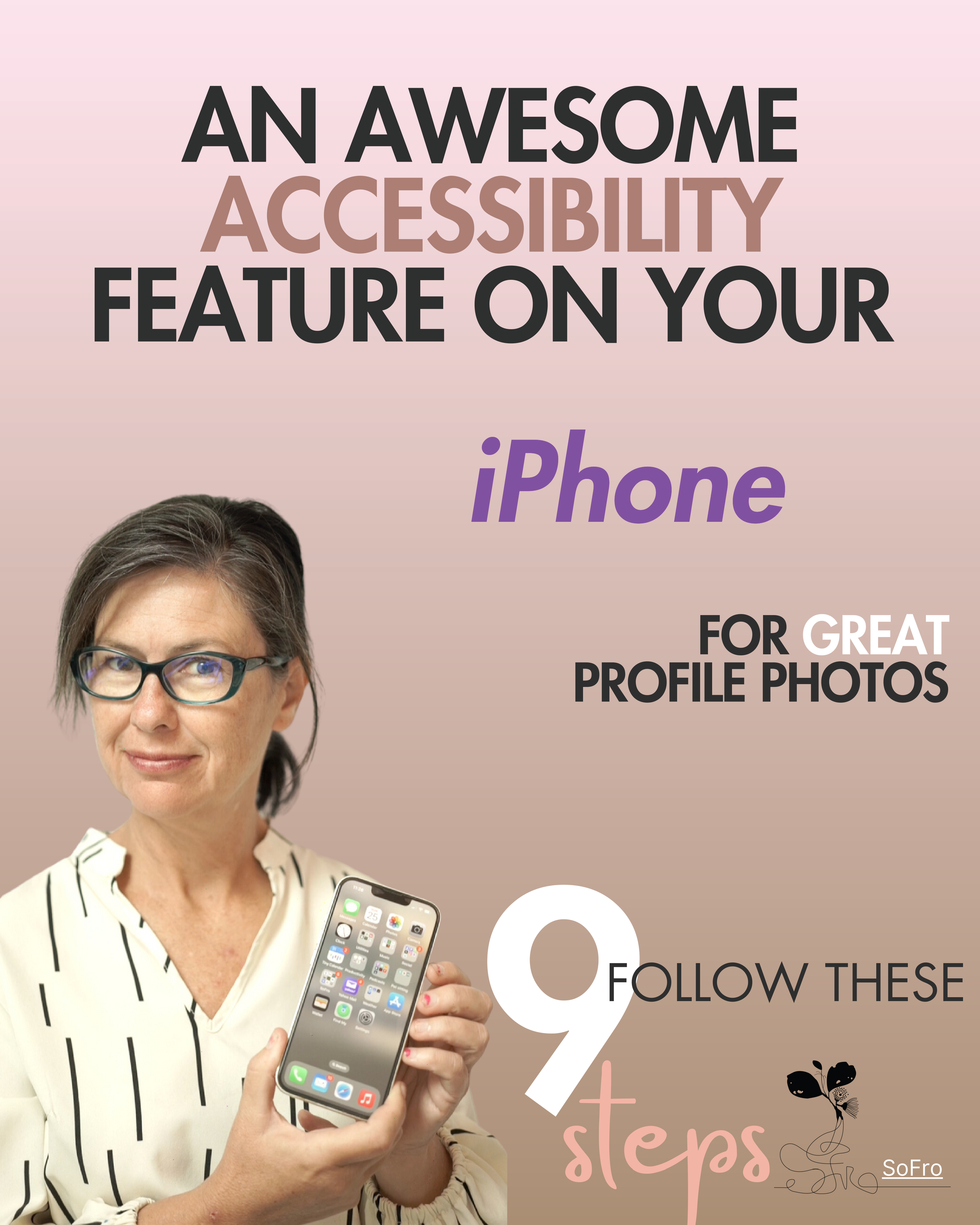 How to use the accessibility feature on your iPhone for profile photos