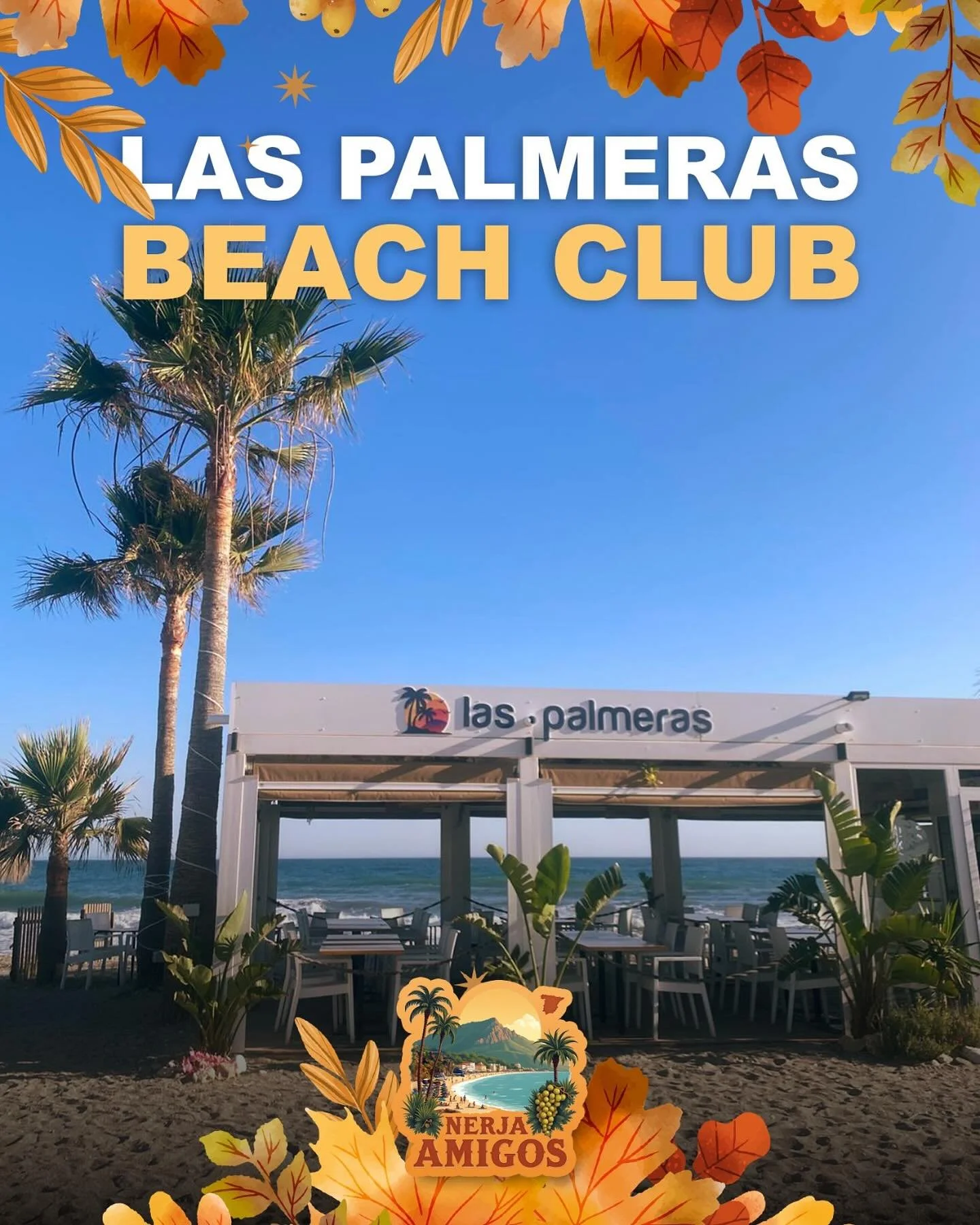✨ Feria&rsquo;s over&hellip; and a wonderful week it was! 🎡💃

Now it&rsquo;s time to unwind &mdash; a stroll along Playazo Beach, the sound of the waves, and a lazy lunch and coffee at Las Palmeras Beach Club 🌴

One of Nerja Amigos favorites &mdas