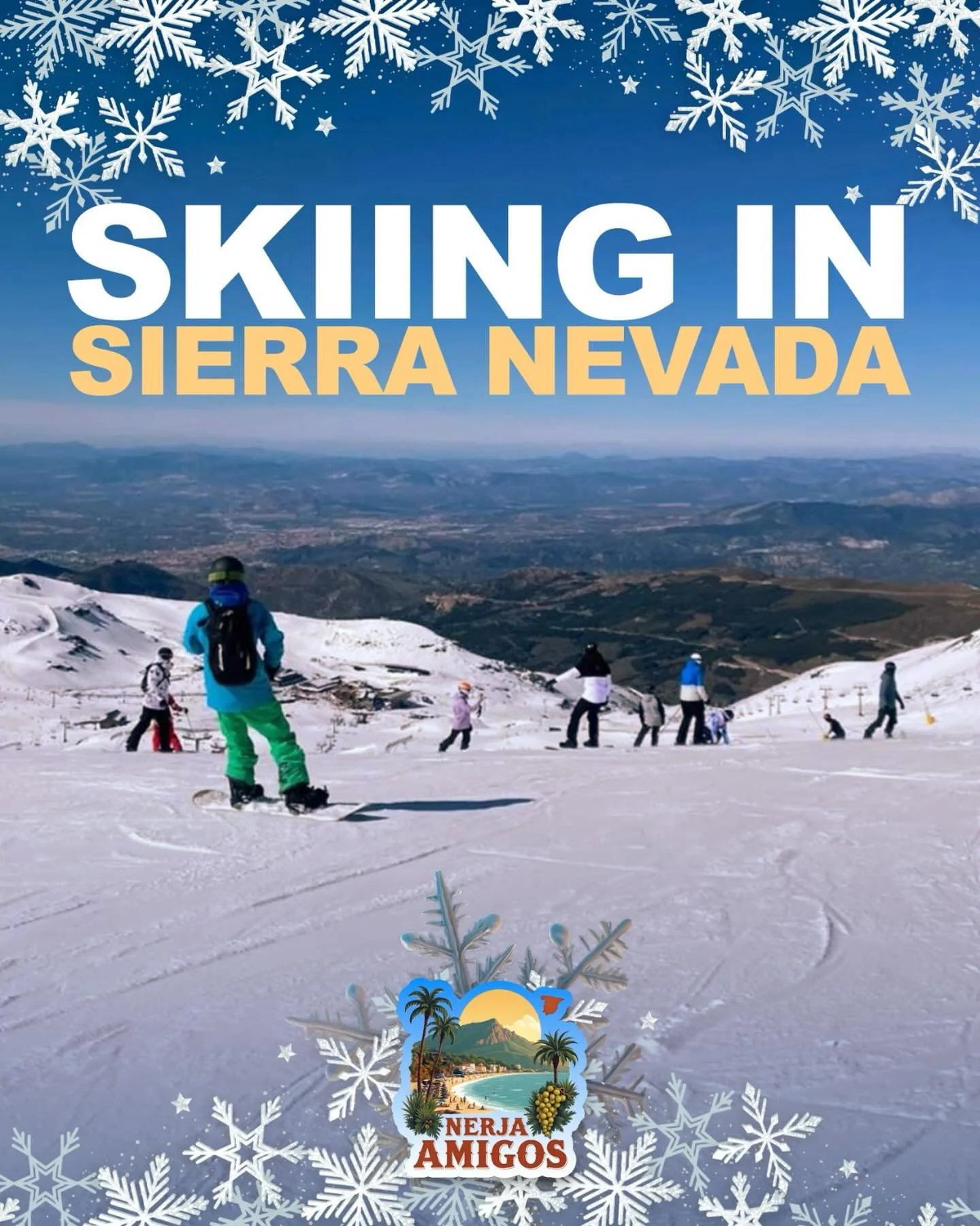 ❄️ From sea breeze to snowy peaks in one day! 

Discover how a day-trip to Sierra Nevada can become your perfect winter escape. 🎿 

Ready for snow, sunshine and unforgettable views? 

👉🏼 https://www.nerjaamigos.com/local-escapes/a-day-out-skiing-i