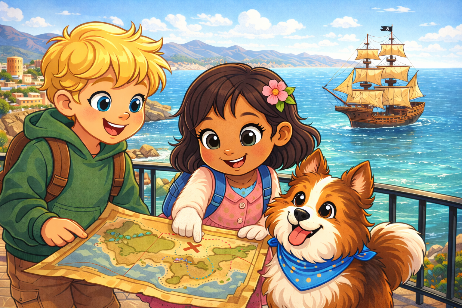 ⭐ Luna, Max and Nico - The Secret Star of Nerja ⭐