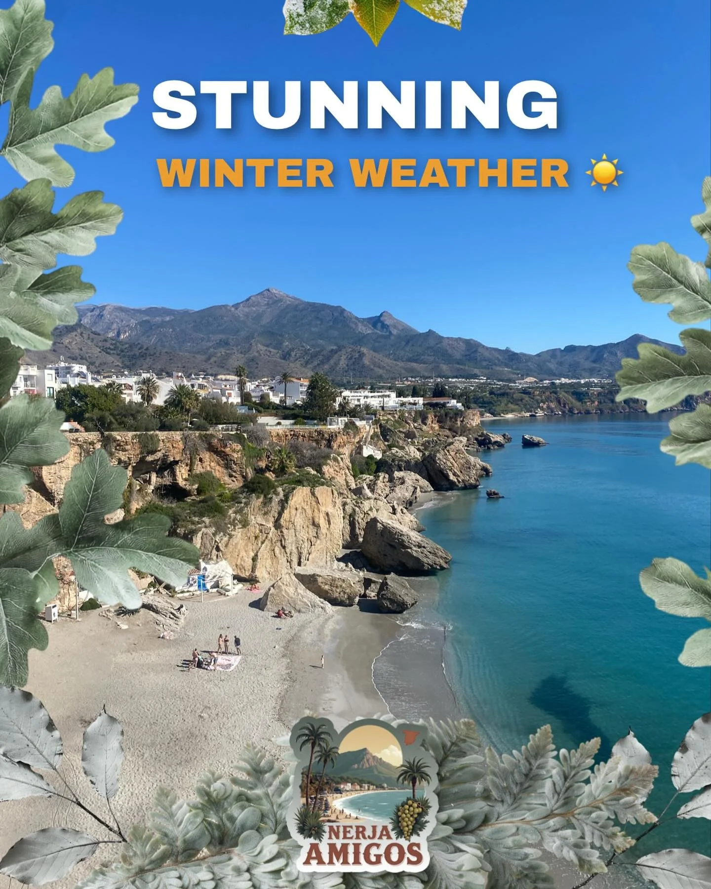 ☀️ What a glorious start of the week ☀️

Winter sunshine in Nerja, sunbathers already on the beaches, caf&eacute;s buzzing, and the Balc&oacute;n full of life&hellip; this is February on the Costa del Sol.

Keep shining, beautiful sun 🌊✨

Thinking o
