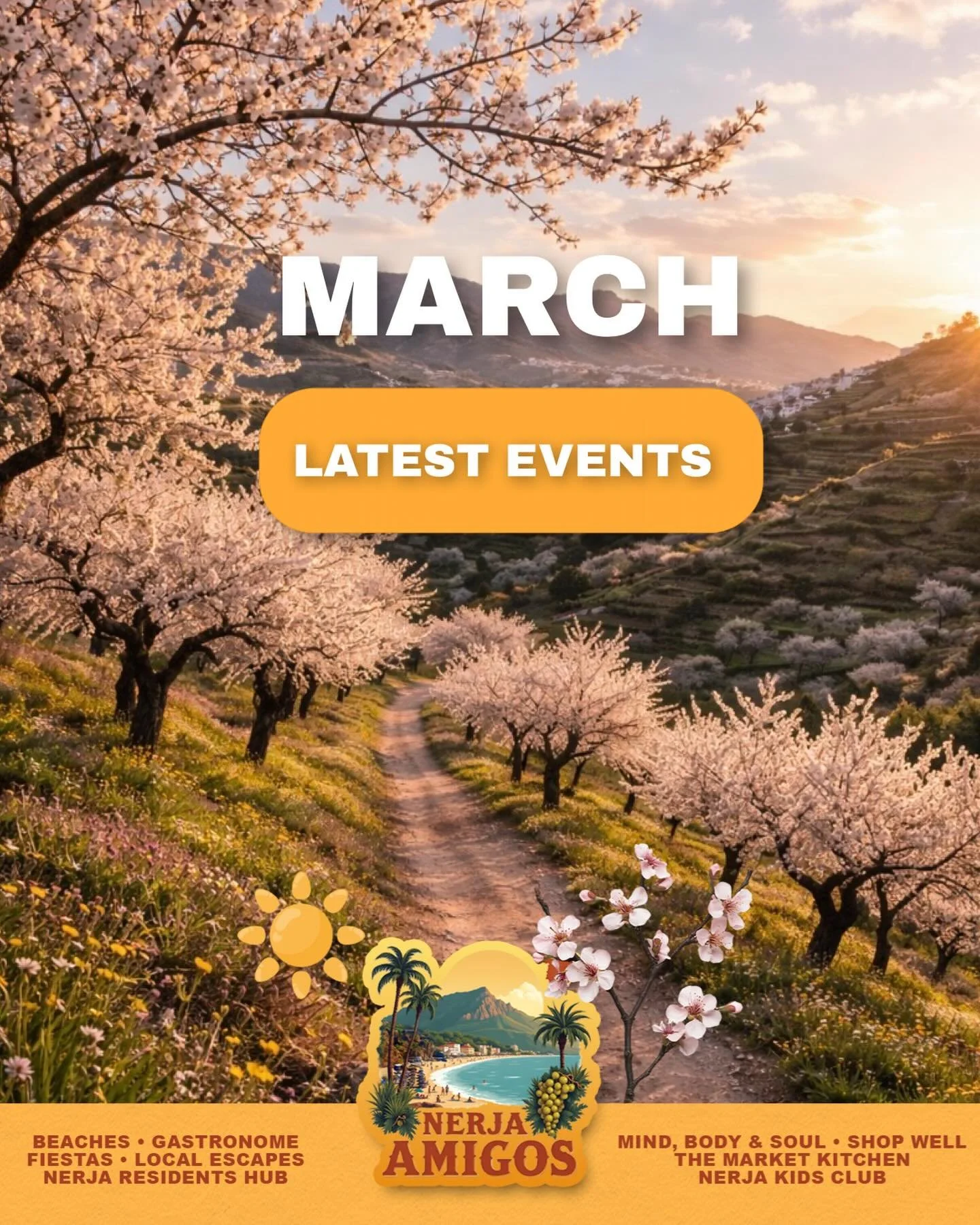 🌸 March in Nerja 🌸

Sunshine returns, beaches are being refreshed, and spring is in the air. With Easter approaching, you can feel the energy building&hellip; but what makes this month so special here?

✨ Discover the local rhythm of March 👉🏽 htt