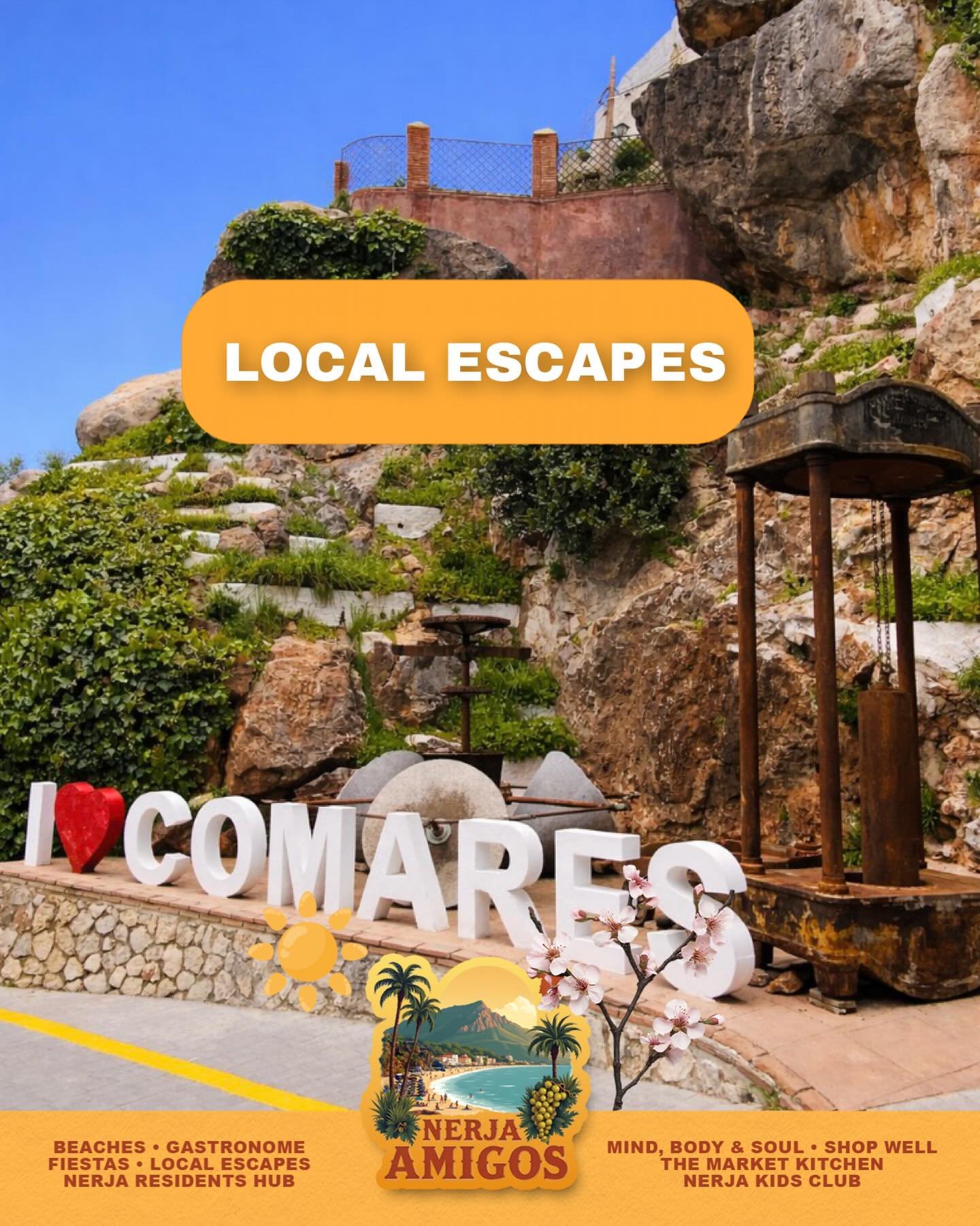 Ever wondered where you can see the whole Axarqu&iacute;a from above?

Perched high on a dramatic ridge, Comares &mdash; the Balcony of the Axarqu&iacute;a &mdash; offers breathtaking views, Moorish history, and peaceful whitewashed streets.

Curious