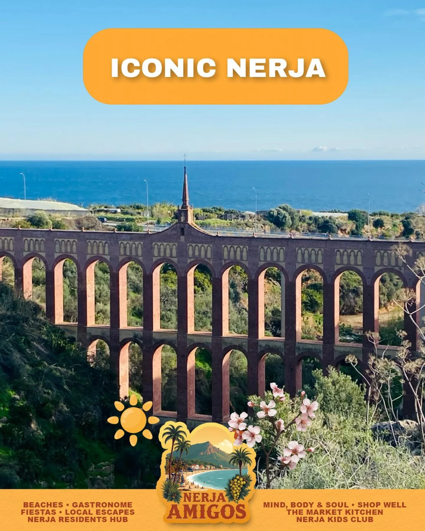 ✨ Ready to Explore iconic Nerja? ✨ 

The Balc&oacute;n de Europa -  Where sea meets sky (and you&rsquo;ll stop for just one more photo) 📸

The Caves - Bigger, cooler, and more impressive than you expect 🦇⛰️

The Aqueduct 💦- Quietly stealing the vi