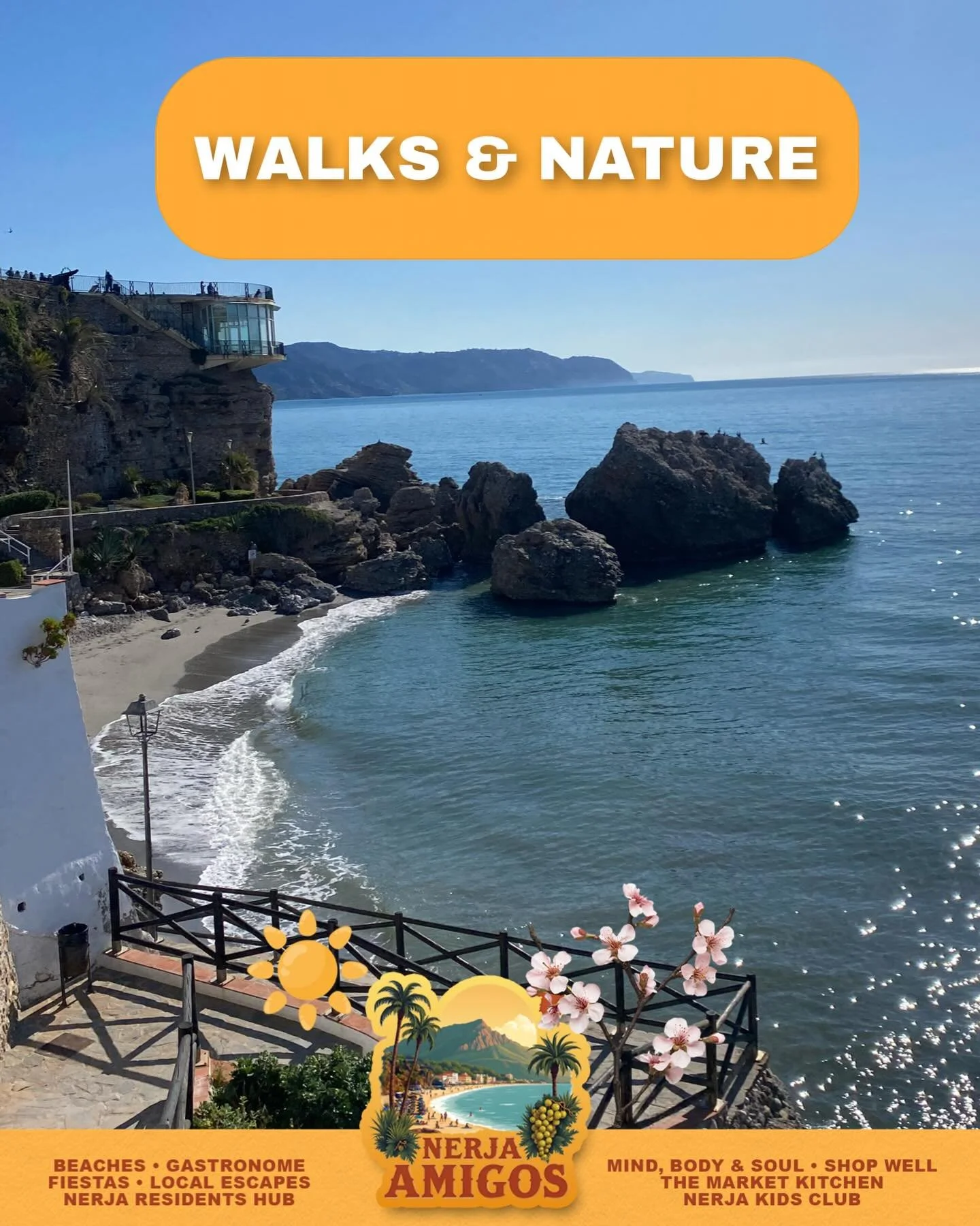 Have you stepped outside lately and felt spring in the air? 🌿

Sunshine, fresh views, and the perfect excuse for a walk &mdash; coast, countryside or mountains&hellip; where will you go?

Find a little inspiration on Nerja Amigos 🌞 

https://www.ne