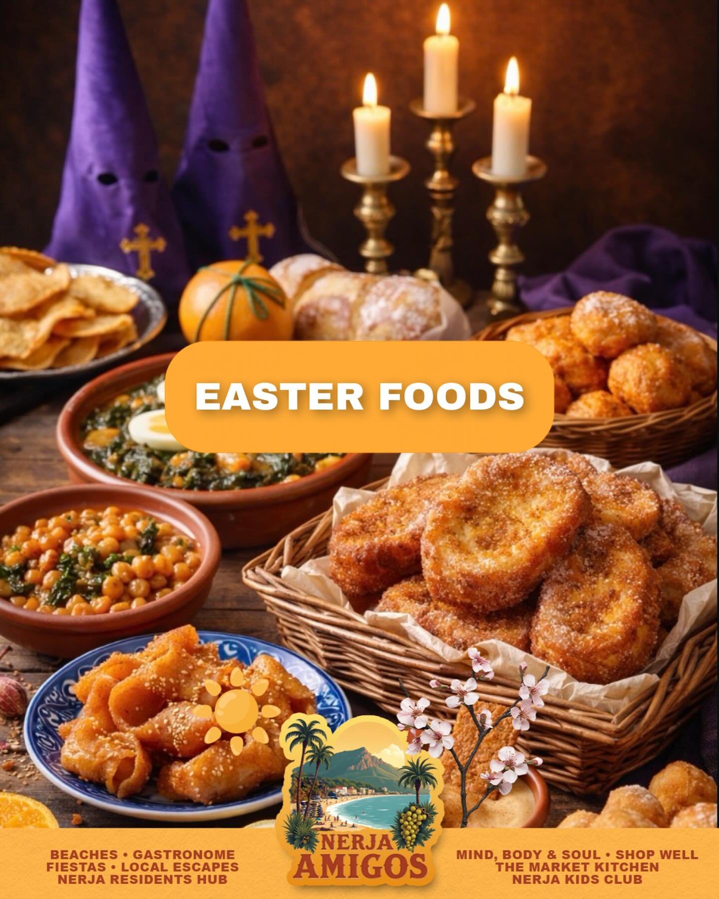 Have you ever tasted Semana Santa&hellip; not just seen it?

There&rsquo;s a whole world of traditional flavours, sweet treats and seasonal sips that quietly define Easter here in Nerja&hellip; 🥤🍽️

Curious what&rsquo;s on the table this time of ye