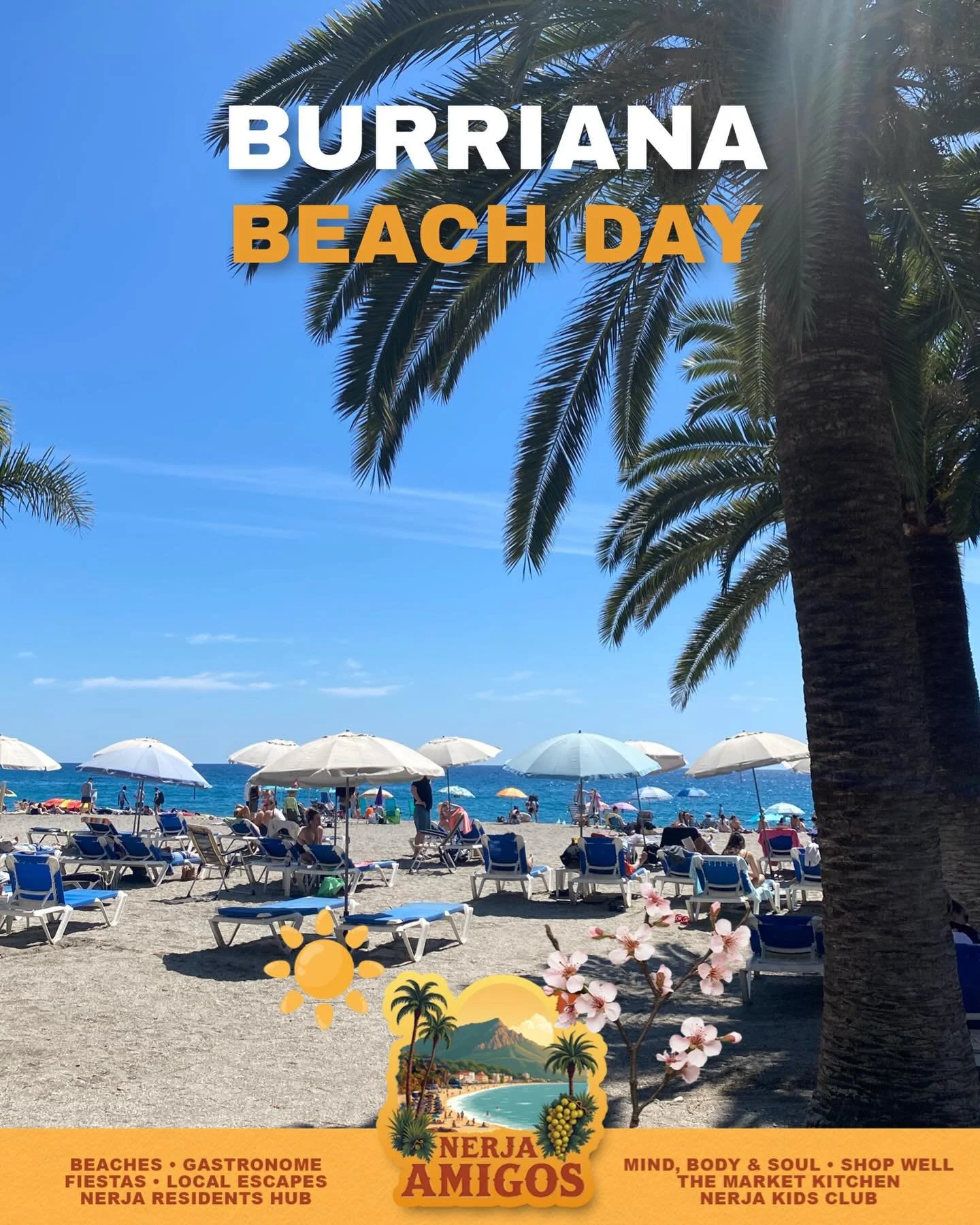 Sun, sea&hellip; or one last moment of Semana Santa?

A day at Burriana Beach 🏖️ or watching the final Semana Santa processions as they pass through Nerja &mdash; however you choose to spend it, it&rsquo;s a beautiful way to close the week. 🙏🏼

Se