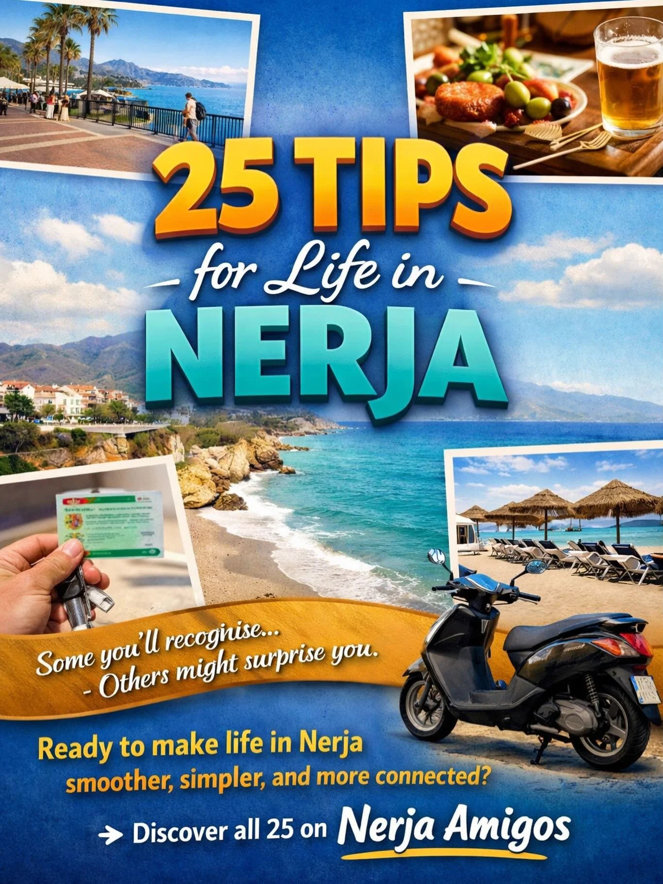 ☀️ From everyday essentials to those little things that make life flow easier, this guide brings together 25 tips..

Some you&rsquo;ll recognise&hellip; others might surprise you.

👉🏼 https://www.nerjaamigos.com/nerja-residents-hub/life-in-nerja-25