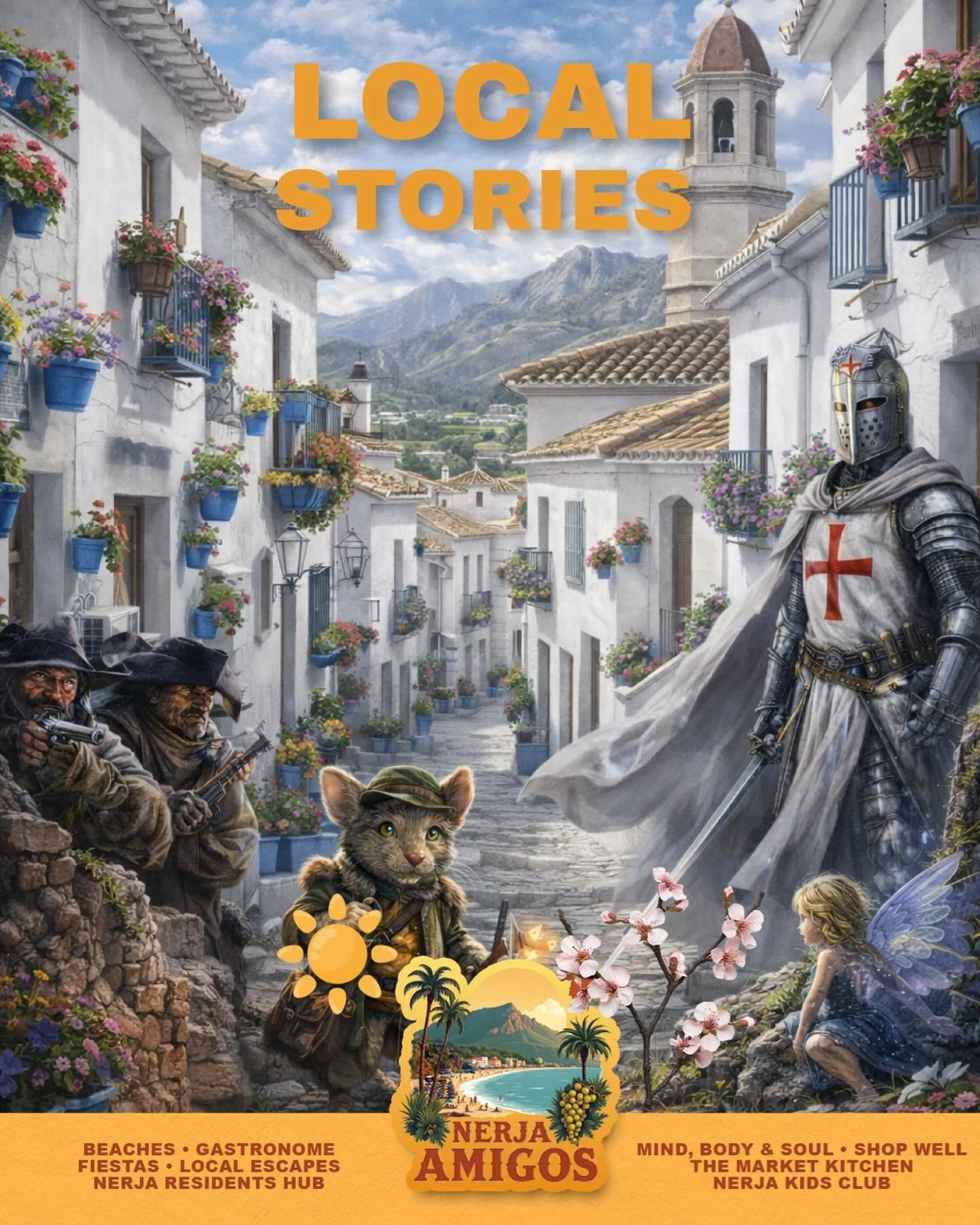 A little more cloud over Nerja this week&hellip; but that&rsquo;s your sign to explore deeper 👀🌿

Step into the Axarqu&iacute;a stories&hellip;

✨ Templar legends and ancient history
🧚&zwj;♀️ magical children&rsquo;s fairy trails
🏘️ buzzing littl