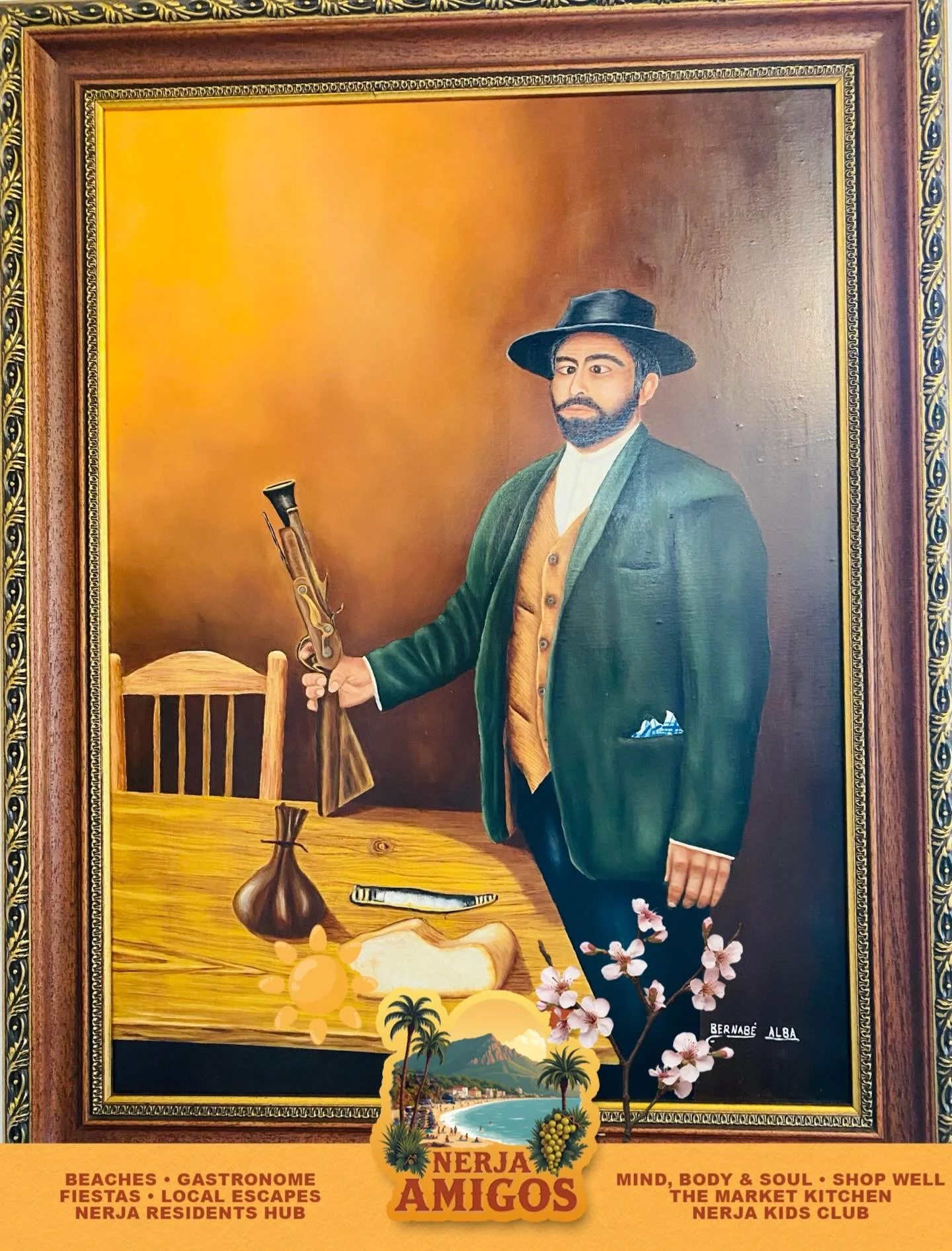 Where can you meet the cross-eyed bandit?

Just a short drive from Nerja up into the hills lies El Borge &mdash; where sun-drenched vineyards, sweet raisins, and the legend of El Bizco still linger.

👉🏽 See the places where you can still find him o