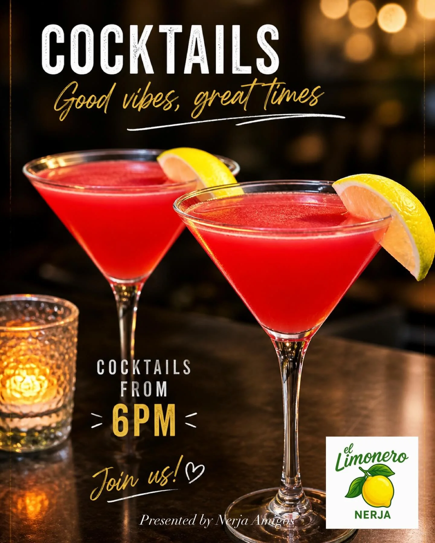 🍋 Ever walked past a place and thought&hellip; &ldquo;we should go in one day&rdquo;? 🍋 

This is that place. 
Cocktails flowing 🍹 
Music playing 🎶 

And a terrace where conversations just&hellip; happen. 

One drink turns into three, strangers t