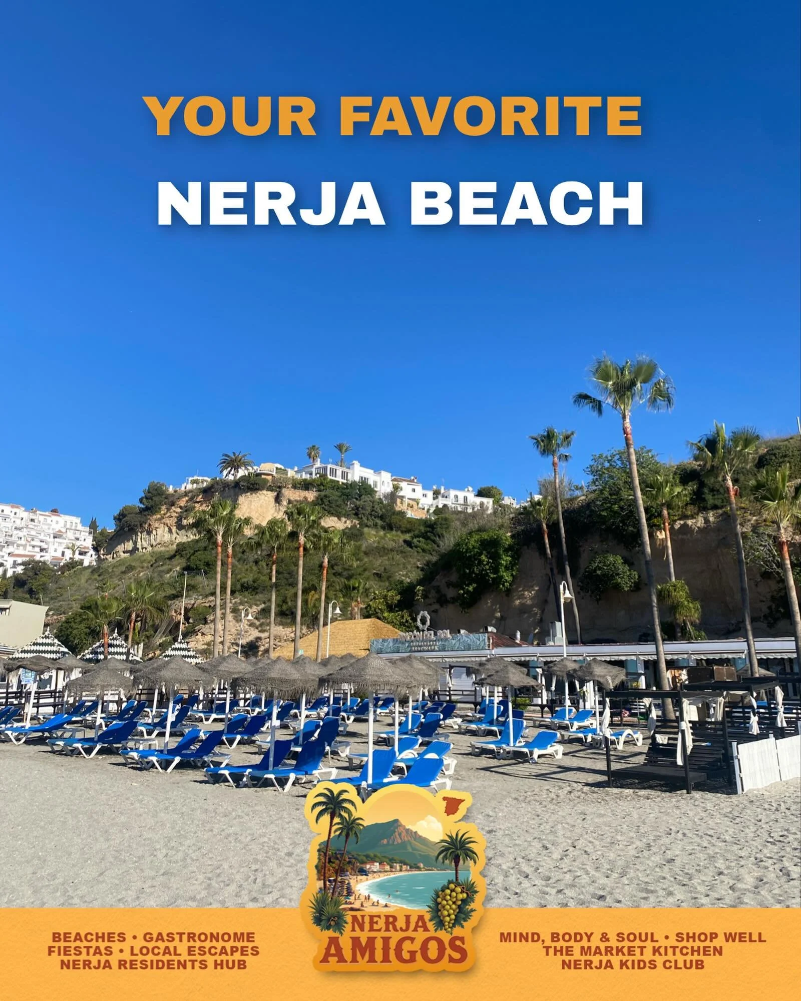 Blue Flag season is officially back in Nerja &amp; Maro&hellip; 💙🏖️

Burriana, Torrecilla, Maro and Playazo-Chucho have once again been recognised for their quality, safety and visitor services &mdash; just in time for sunshine, beach days and the 