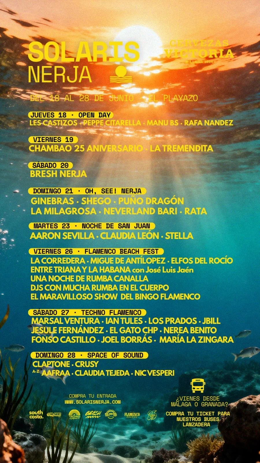 CANCELLED - Solaris Nerja Festival 2026