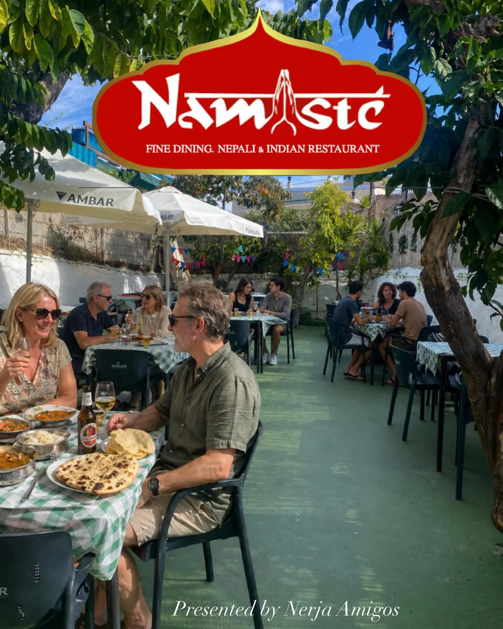 🍛🌞 Curry on the terrace tonight?

A cold drink, a warm summer breeze, and the irresistible flavours of Nepal and India at Namaste Nepali &amp; Indian Restaurant. 

Think cooling yoghurt-based dishes, fresh flavours, sizzling tandoori kebabs straigh