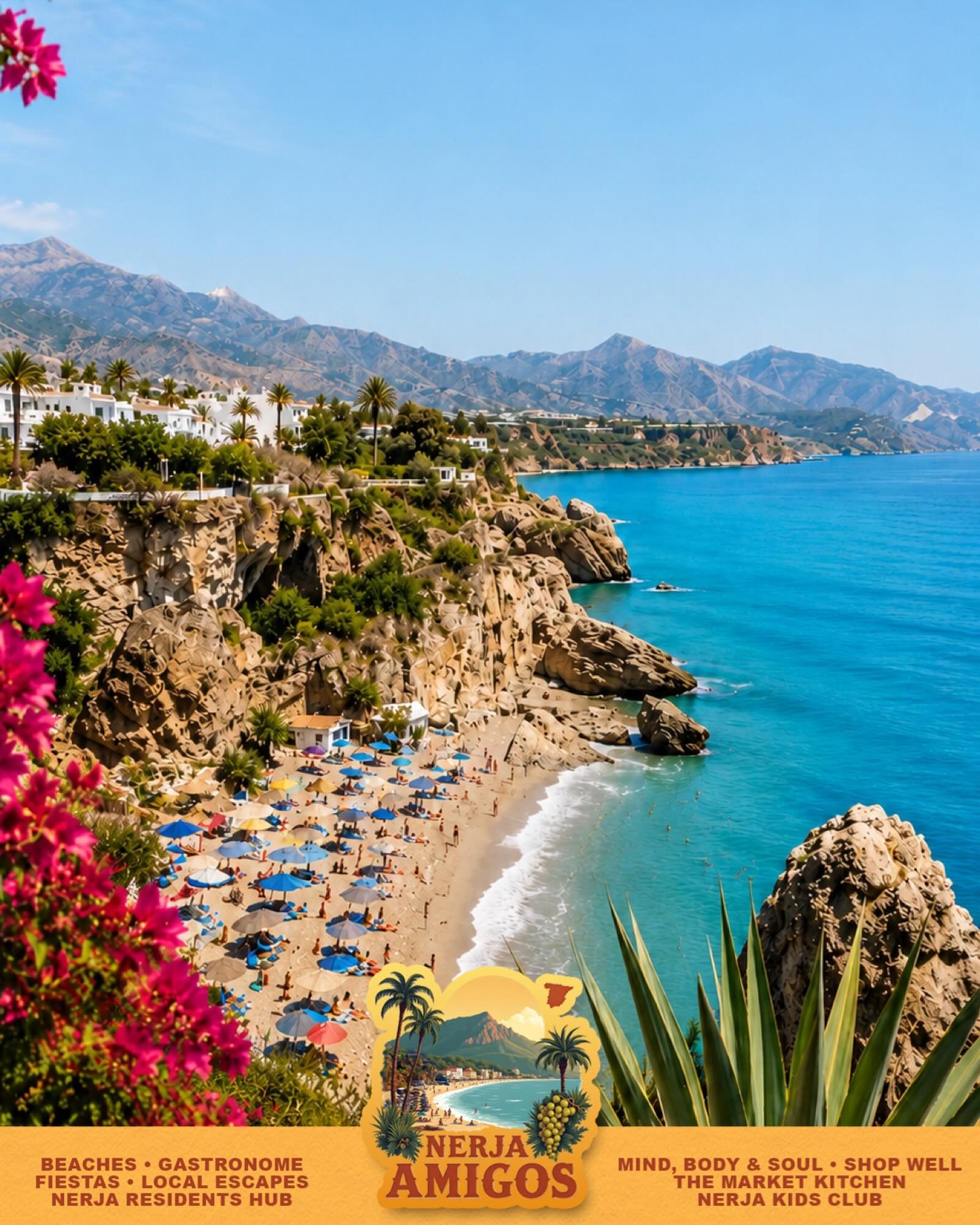 Love Nerja? ❣️❤️ You&rsquo;ll love Nerja Amigos 🧡

Follow us on Facebook, Instagram and our website for the very best of Nerja and the Axarqu&iacute;a, from hidden gems and local traditions to beaches, food, events and community life.

🏖 Beaches &a