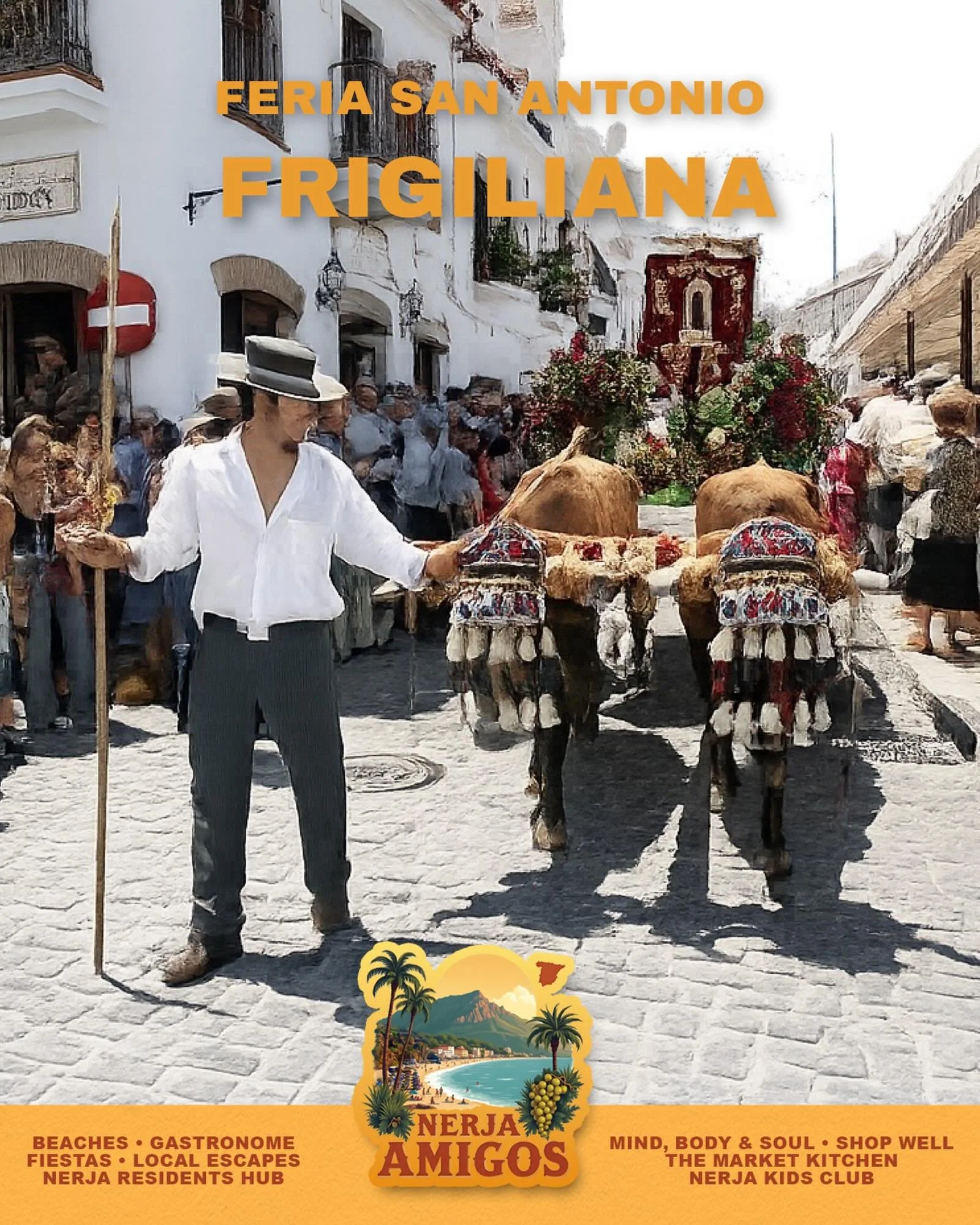 🎡✨ Our neighbours - Frigiliana Feria✨🎡

Feria de Frigiliana returns from 11&ndash;14 June with 4 days of music, dancing, traditions, family fun, fireworks, and plenty of Andalusian charm in one of Spain&rsquo;s most beautiful white villages.

If yo