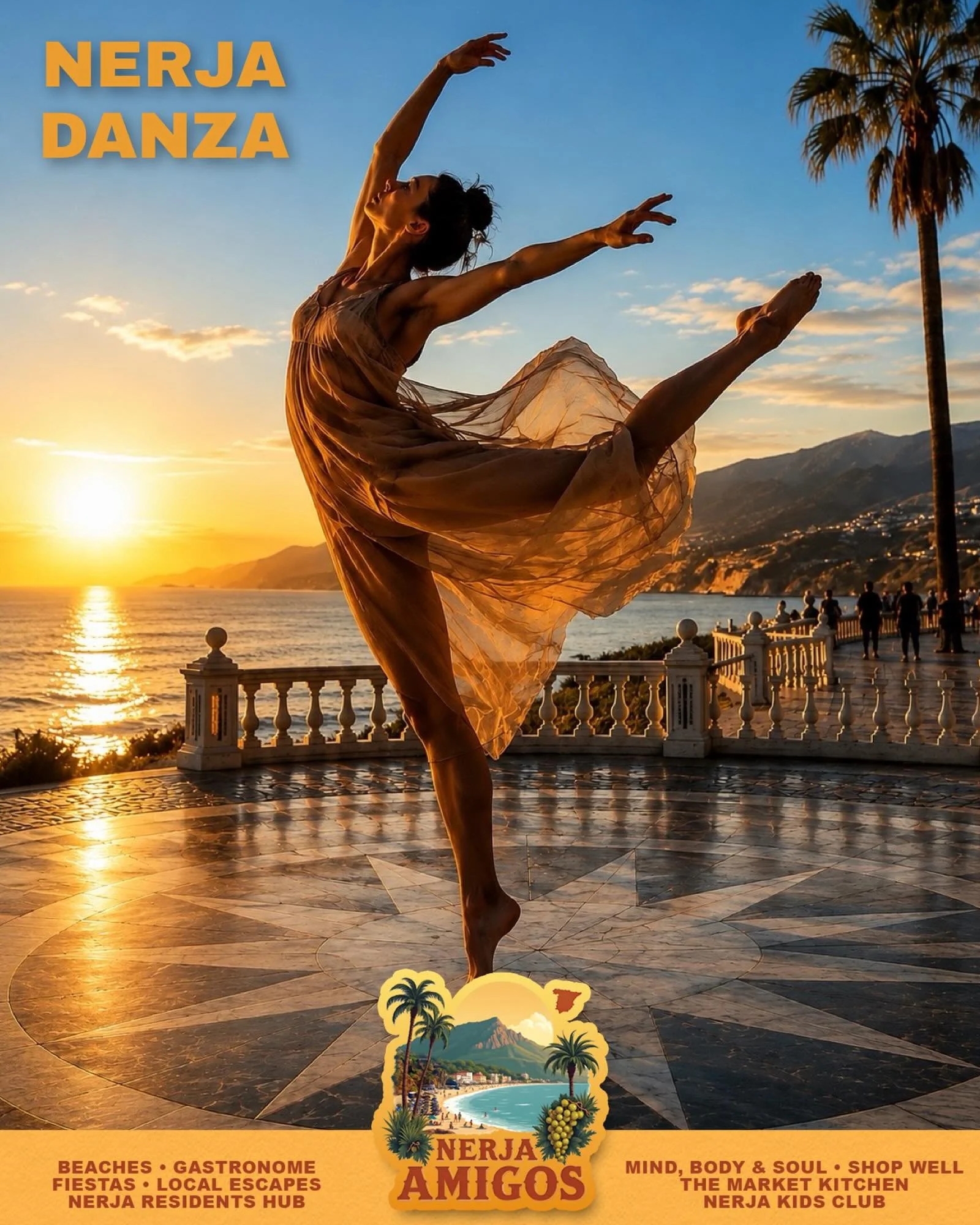 💃✨ Contemporary dance returns to one of the most beautiful stage in Nerja ❣️

From 11&ndash;14 June, the Balc&oacute;n de Europa once again hosts Nerjadanza, celebrating 21 years of bringing contemporary dance, creativity and movement to the heart o