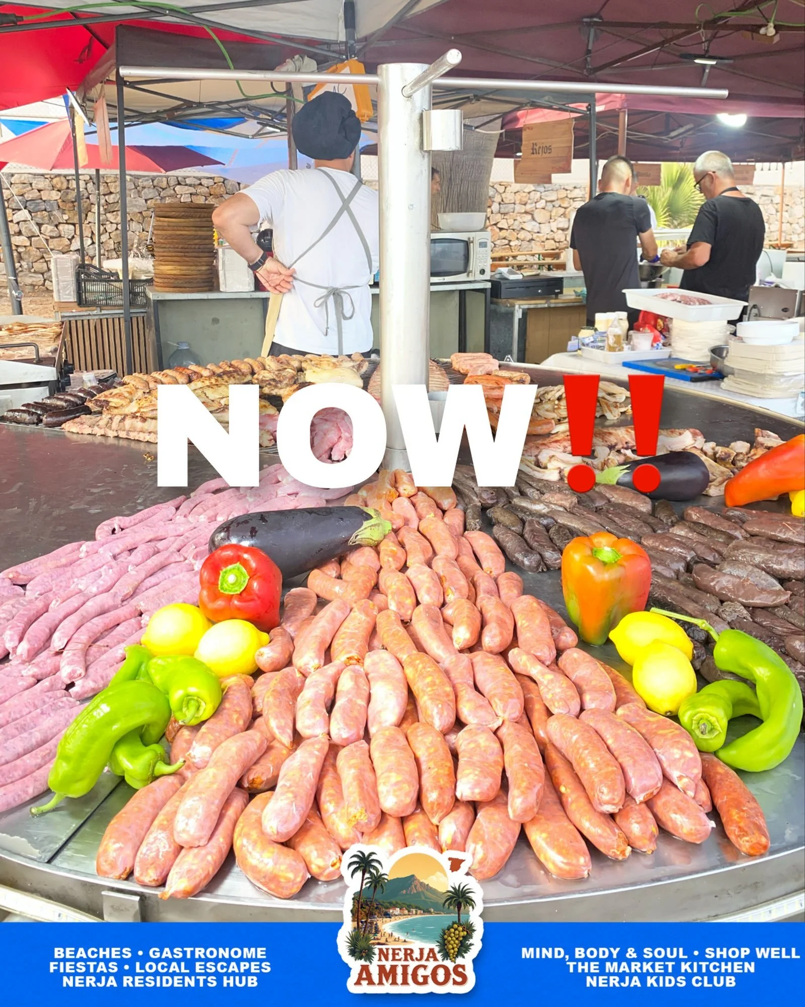 The aromas are already filling the air! 🍢✨

Come down to Torrecilla where the food preparations are in full swing, the stalls are coming to life, and a charming medieval market atmosphere is taking shape. The celebrations are just getting started!

