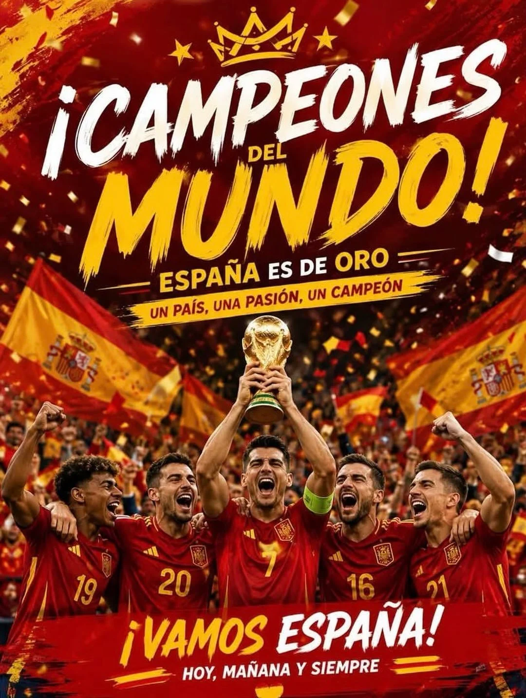 ❤️❤️❤️💛💛💛❤️❤️❤️⚽️🇪🇸🇪🇸🇪🇸
