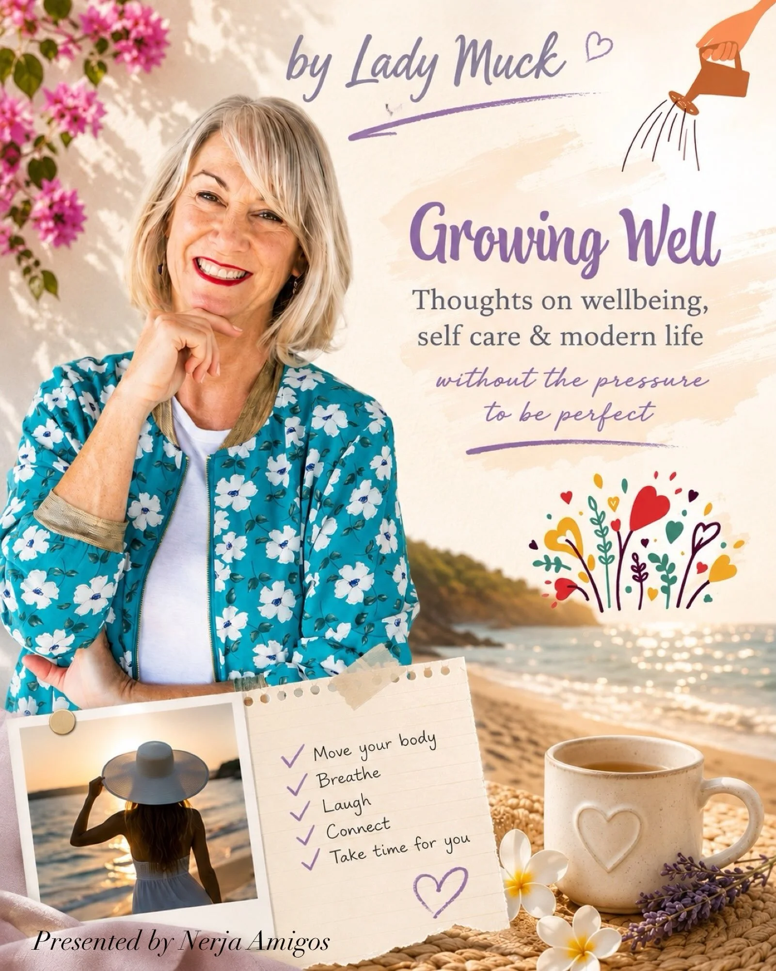 When was the last time you thanked your body instead of judging it? 🌿

You may know Lady Muck Style for her witty gardening tips, her humorous Postcards from Andaluc&iacute;a, and her wonderfully down-to-earth take on life in Spain. But she also sha