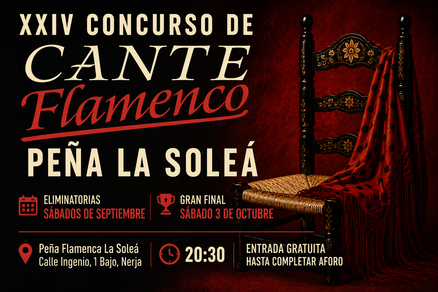 Peña La Soleá Flamenco Singing Competition 