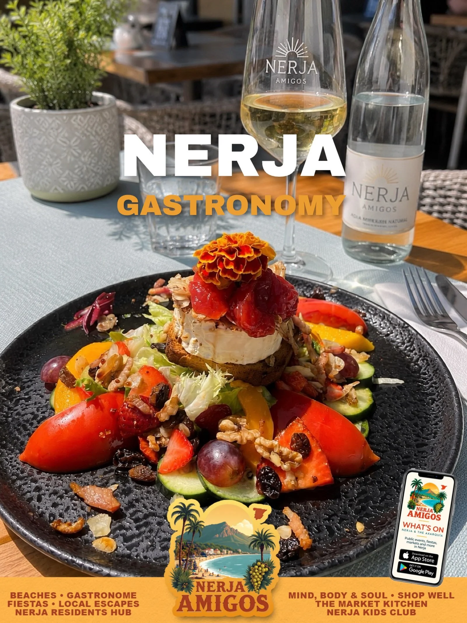 🥗 Love discovering local flavours &ndash; whether you&rsquo;re making something delicious at home or letting someone else do the cooking?

Tuesday is Nerja Market day, perfect for picking up fresh local ingredients and a little inspiration for the k