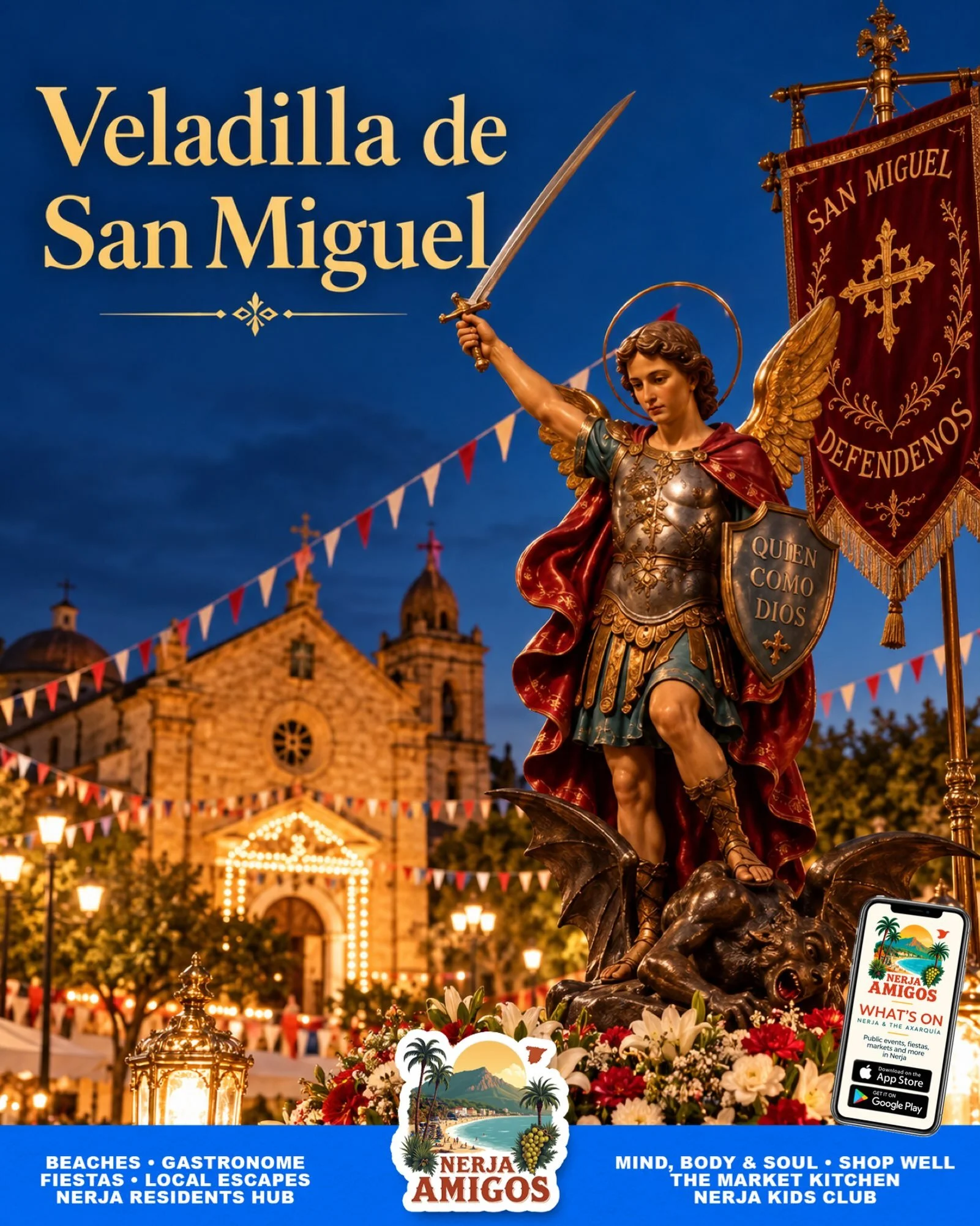 🎉 Join in one of Nerja&rsquo;s traditional neighbourhood celebrations?

Las Protegidas is getting ready for its Veladilla de San Miguel &ndash; a much-loved local celebration filled with music, dancing, traditions, family activities and plenty of co