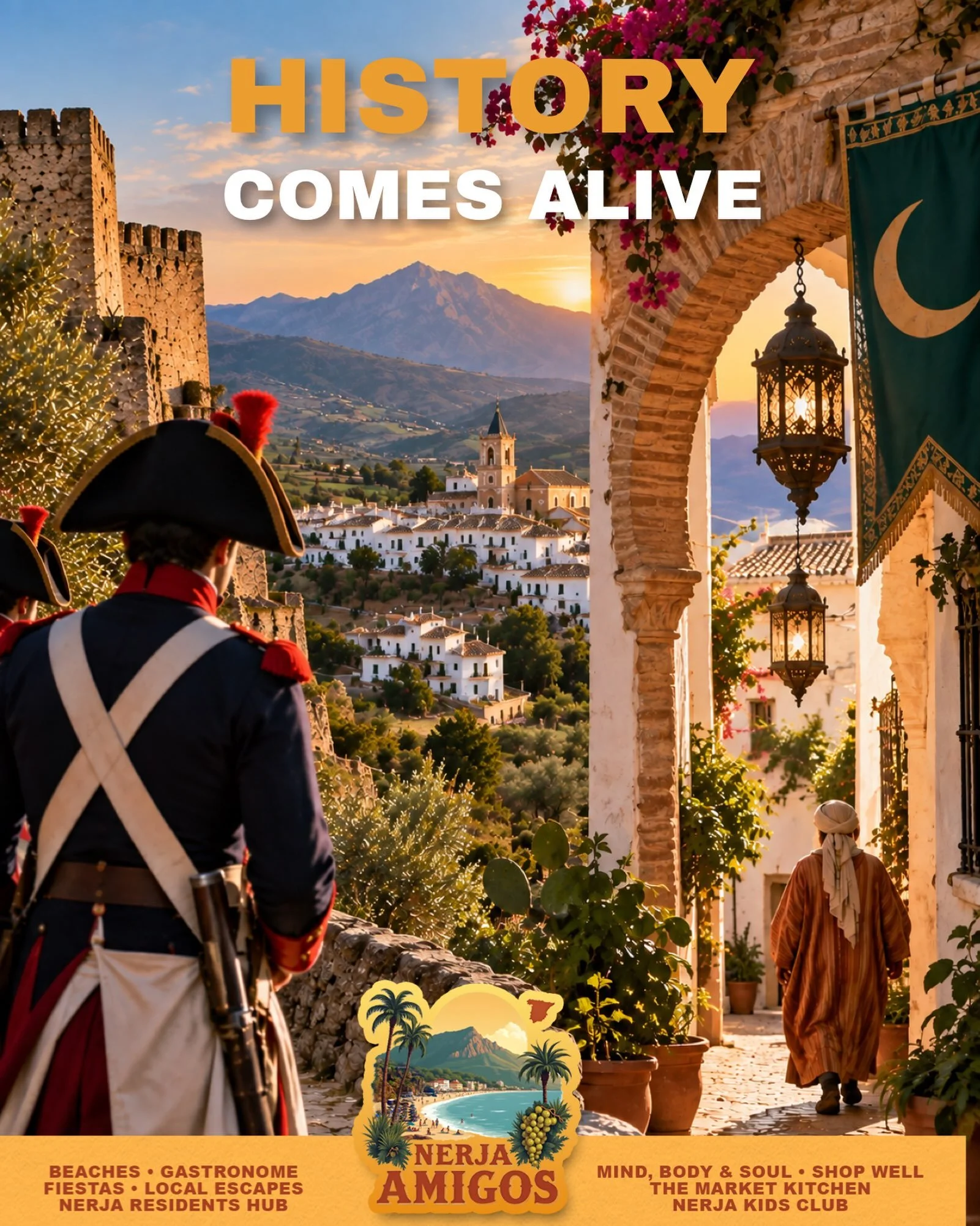 🏰 Did you know Napoleon&rsquo;s troops once threatened to burn Algarrobo to the ground?

And have you discovered the Moorish heritage hidden in the little mountain village of Salares?

This weekend, two very different Axarqu&iacute;a celebrations br